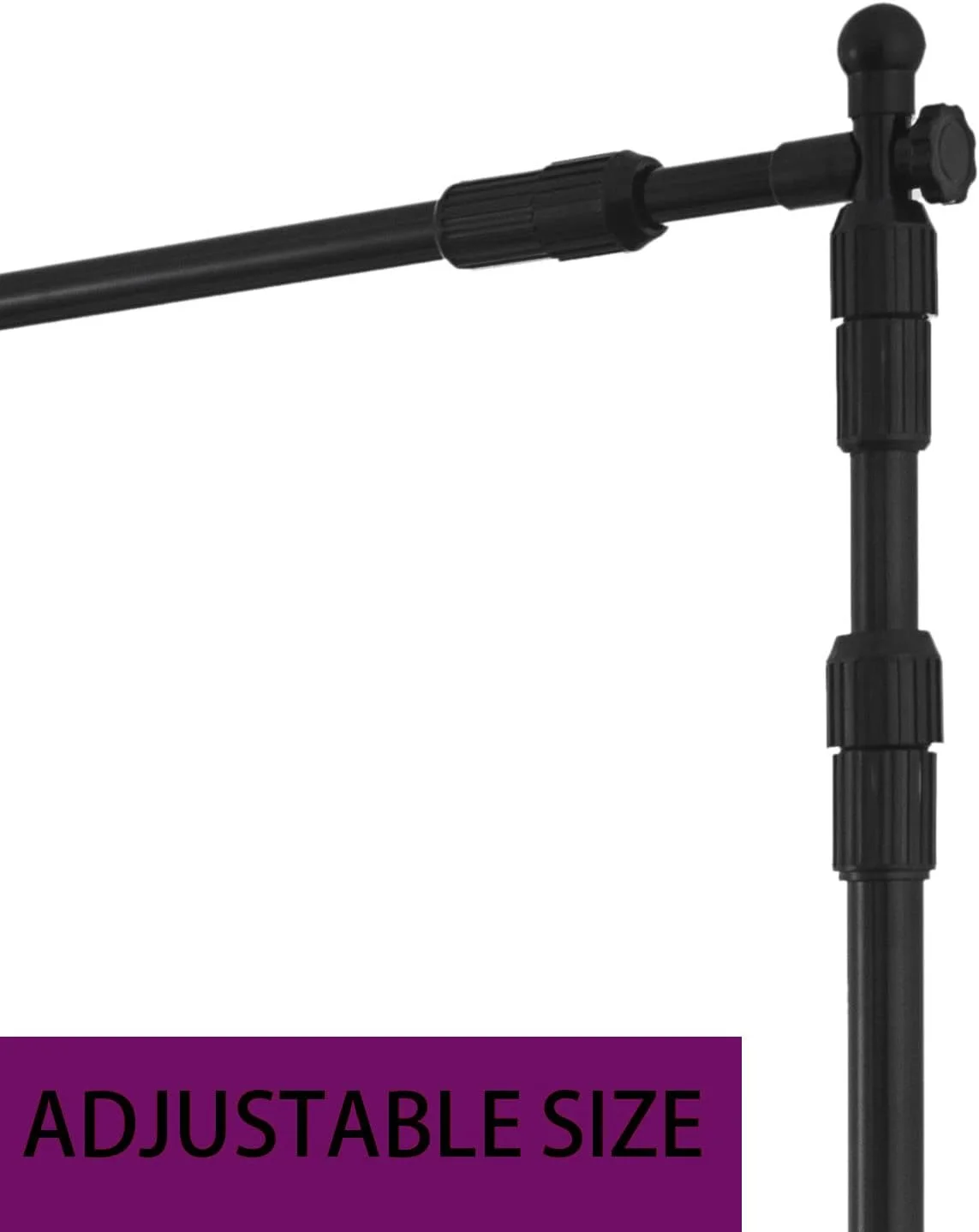 پایه بنر پس زمینه قابل تنظیم BLTPress، مناسب برای نمایش بزرگ، قابل حمل برای مهمانی ها، عکاسی عروسی، نمایشگاه، به همراه کیف حمل