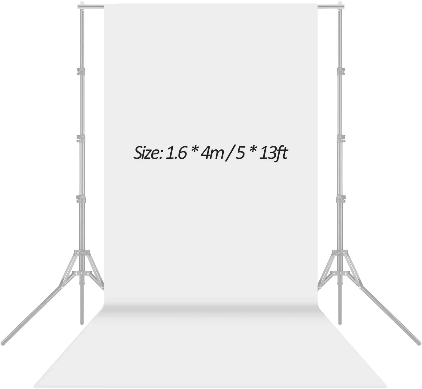 پرده پس زمینه استودیوی عکاسی غیر بافته شده رنگ ثابت برای استودیو فضای باز بادوام بدون درز با قابلیت حمل و نگهداری آسان 1.6x4 متر