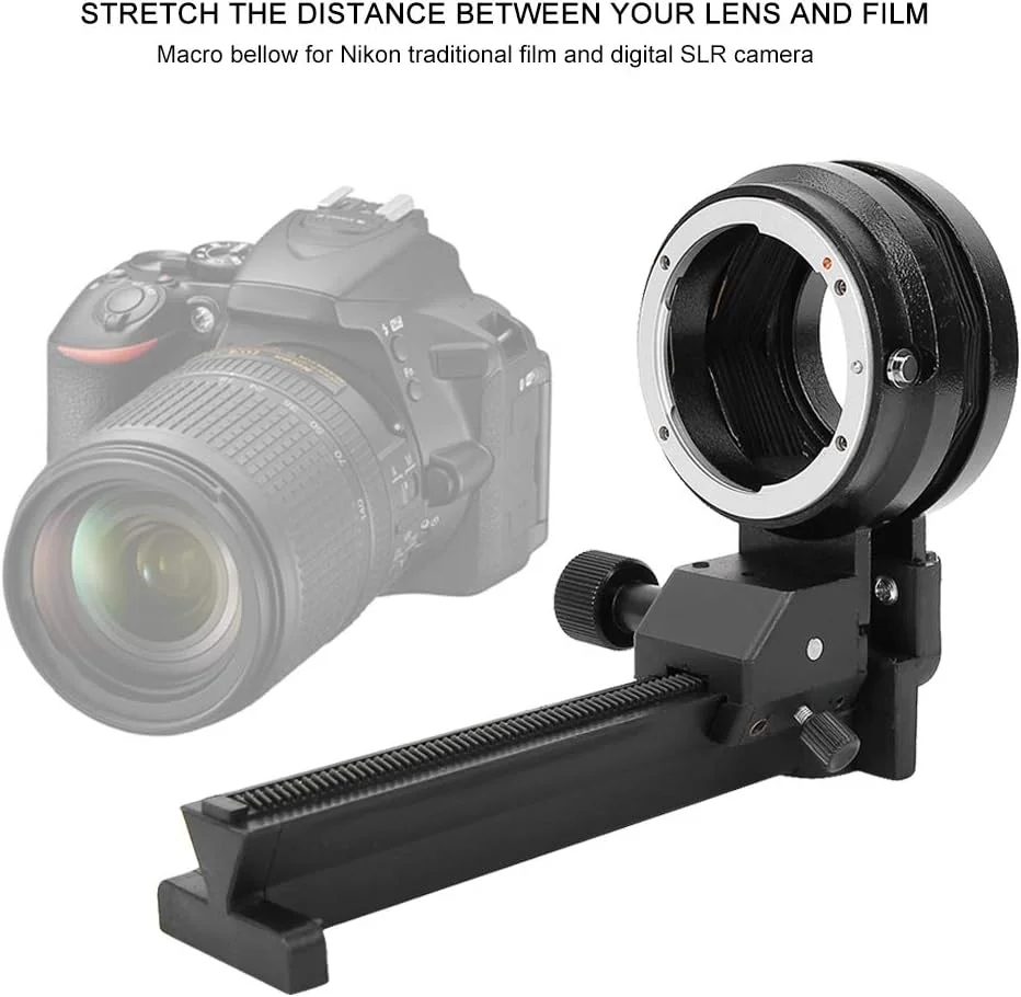 لوله ماکرو دییینی با قابلیت تنظیم فاصله برای عکاسی از نمای نزدیک، مناسب برای لنزهای نیکون با مانت F مدل های D2Xs D2Hs D2X D2H D1X D1H D1 D7100