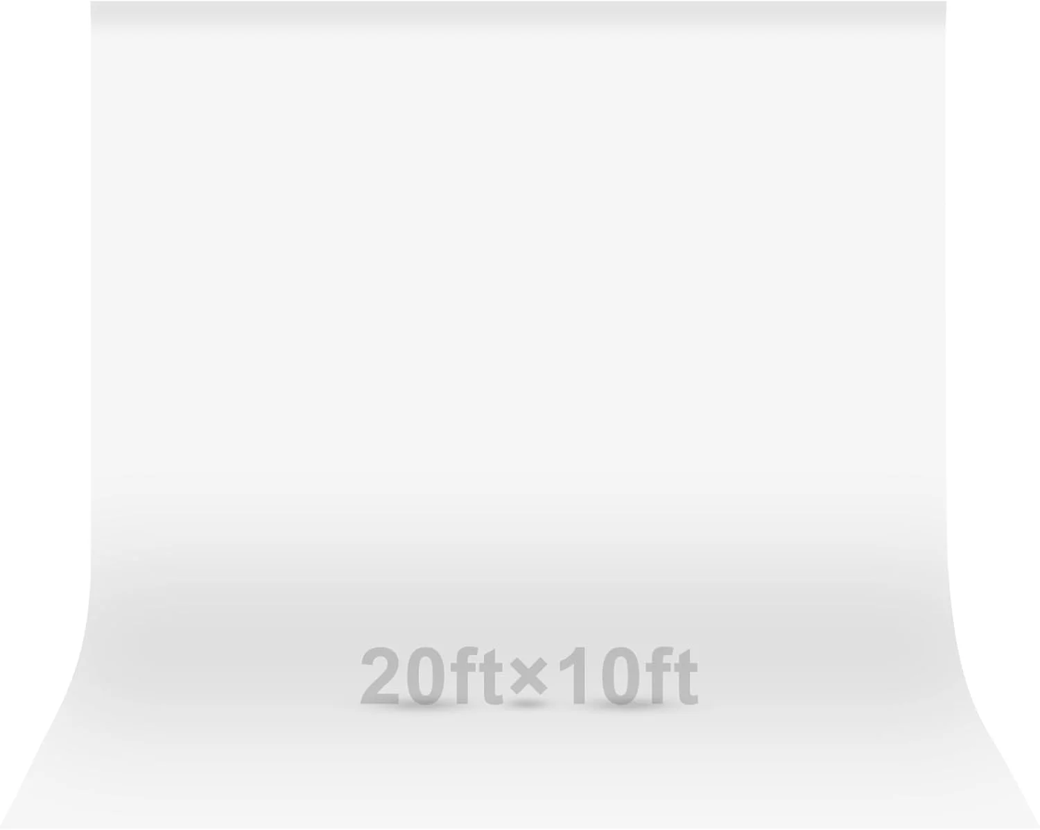 پرده پس زمینه سفید عکاسی EMART، مناسب برای عکس برداری، مهمانی ها و ضبط ویدیو