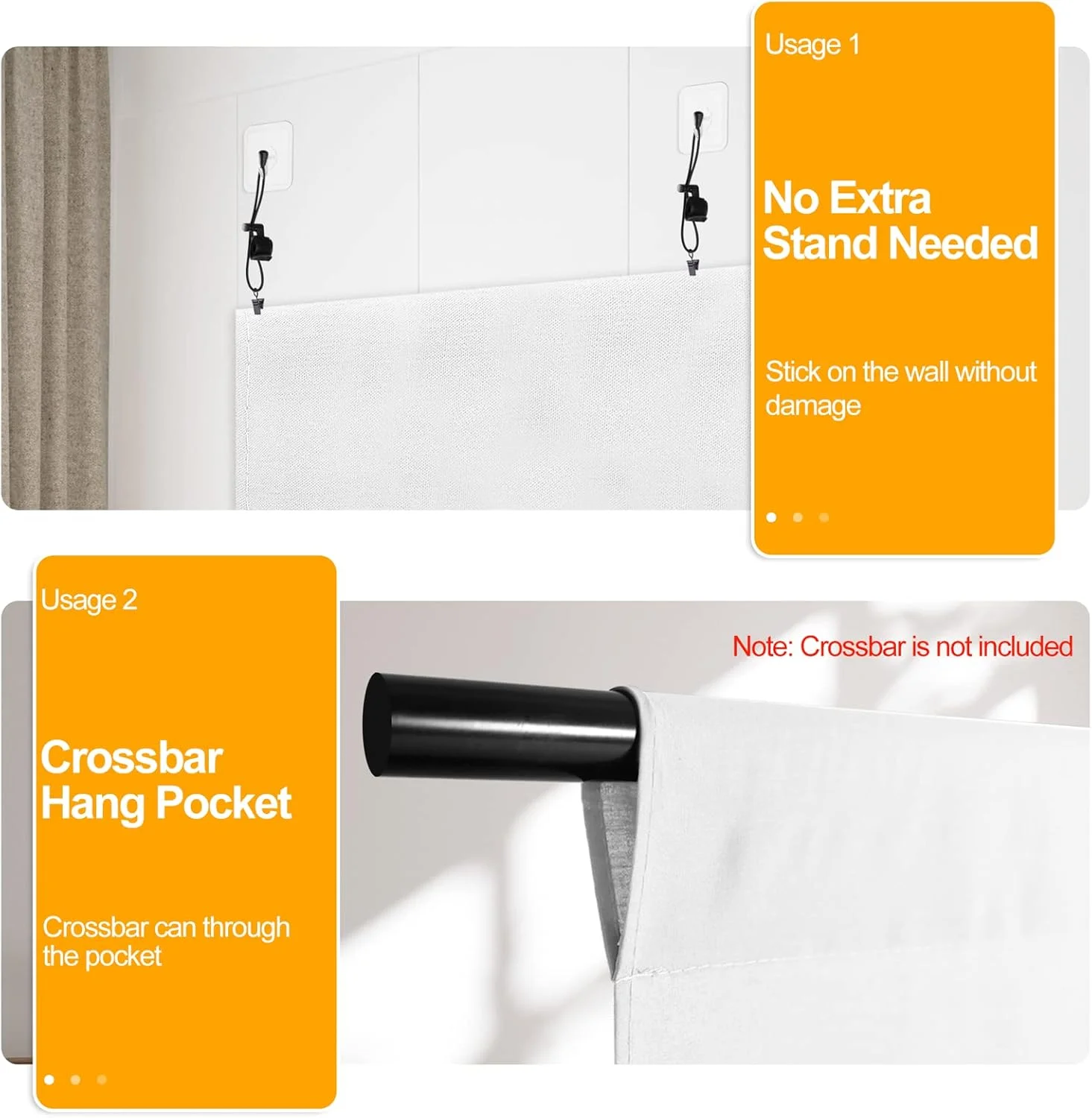 پس زمینه سفید عکاسی ایمارت 2.6x3 متر، جنس پلی استر، مناسب استودیو، عکاسی محصول، پرتره و استریم