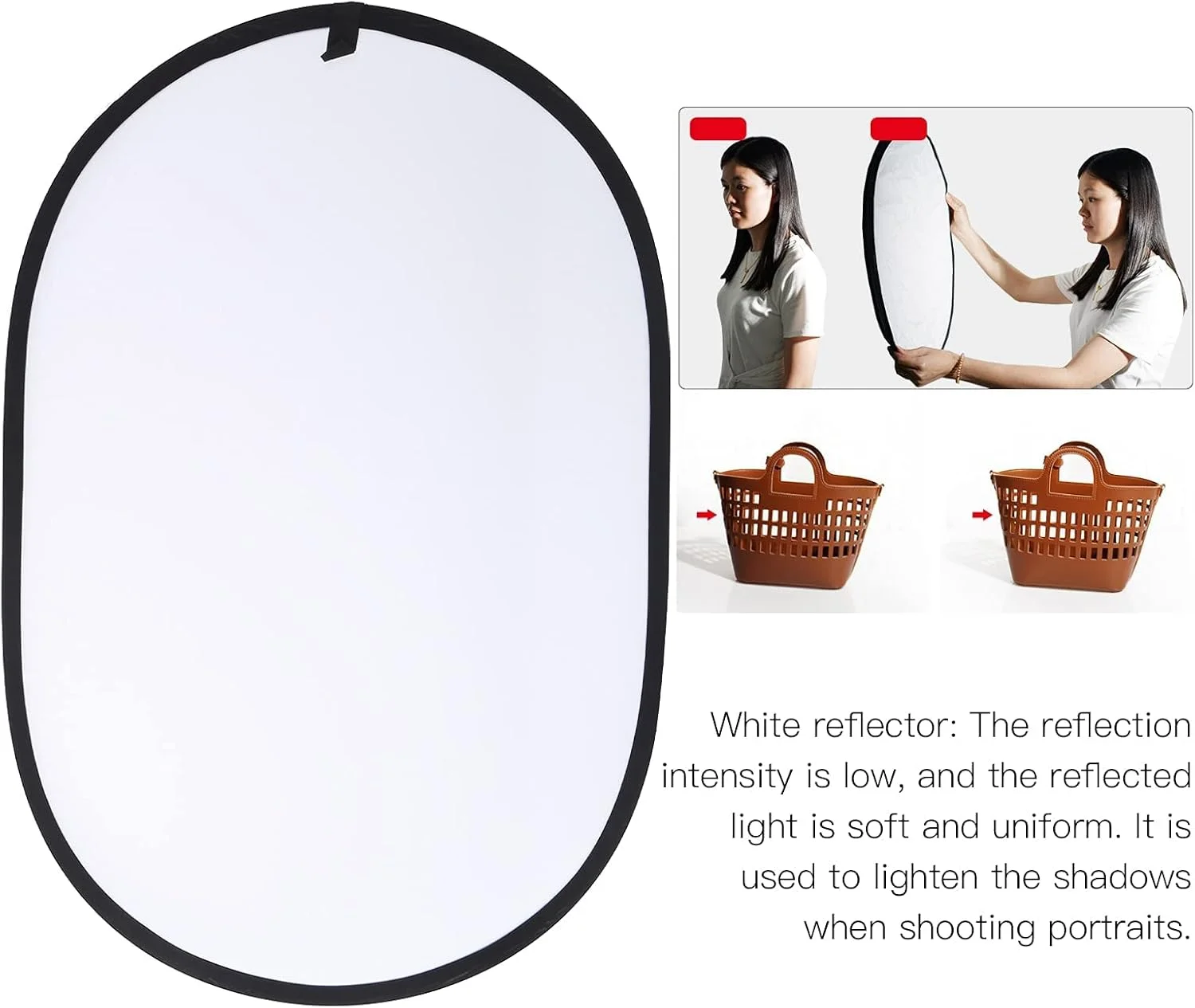 پس زمینه تاشو پرتابل 2 در 1 سفید نقره ای عکاسی eWINNER، 150 * 200 سانتی متر، به همراه کیف حمل (2 در 1/150 * 200 سانتی متر) پس زمینه تاشو پرتابل 2 در 1 سفید نقره ای عکاسی eWINNER، 150 * 200 سانتی متر، به همراه کیف حمل (2 در 1/150 * 200 سانتی متر)