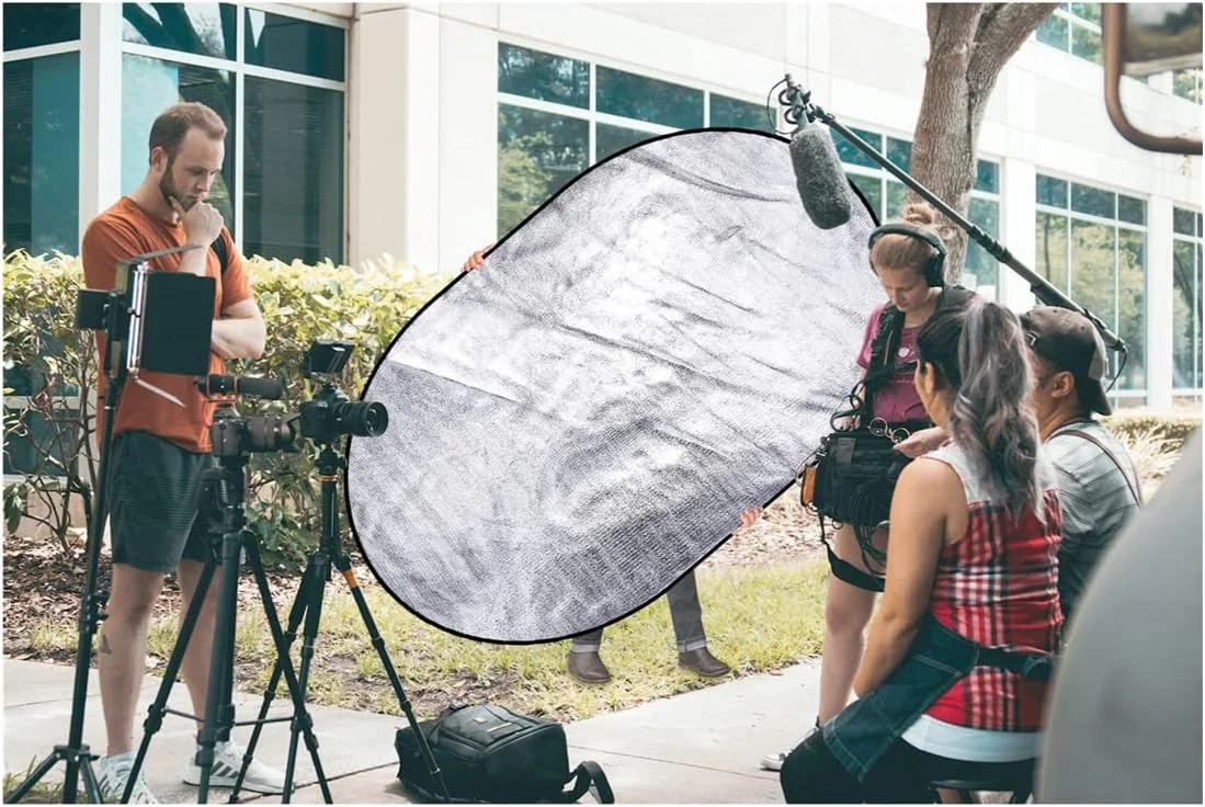 پس زمینه تاشو پرتابل 2 در 1 سفید نقره ای عکاسی eWINNER، 150 * 200 سانتی متر، به همراه کیف حمل (2 در 1/150 * 200 سانتی متر) پس زمینه تاشو پرتابل 2 در 1 سفید نقره ای عکاسی eWINNER، 150 * 200 سانتی متر، به همراه کیف حمل (2 در 1/150 * 200 سانتی متر)