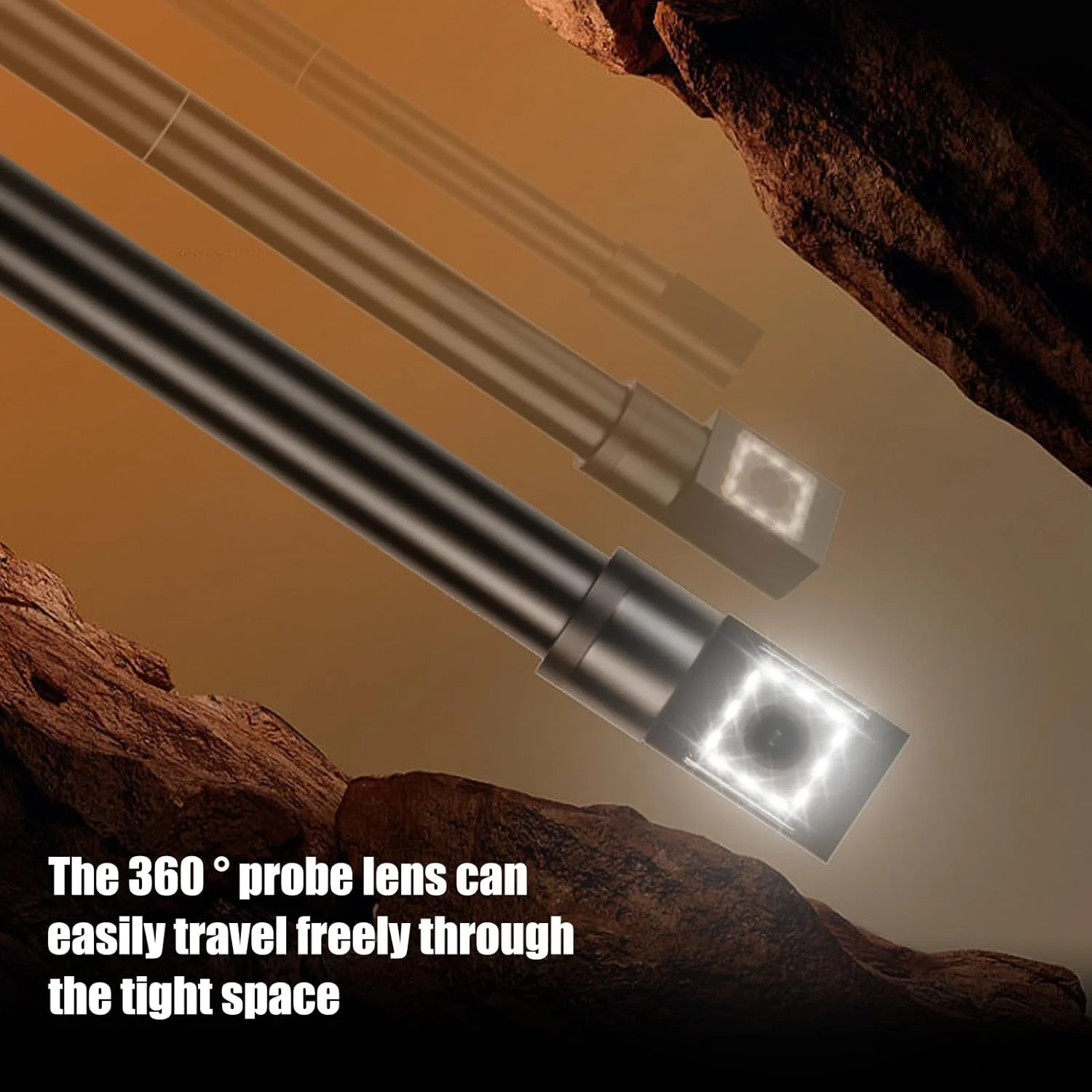 لنز پریسکوپ ارتقا یافته AstrHori 28mm F13 با پایه چرخان 360 درجه و بزرگنمایی 2X برای دوربین های بدون آینه سری Canon RF Mount مدل های EOS RP, EOS R5, EOS R6, EOS R3, EOS R و غیره