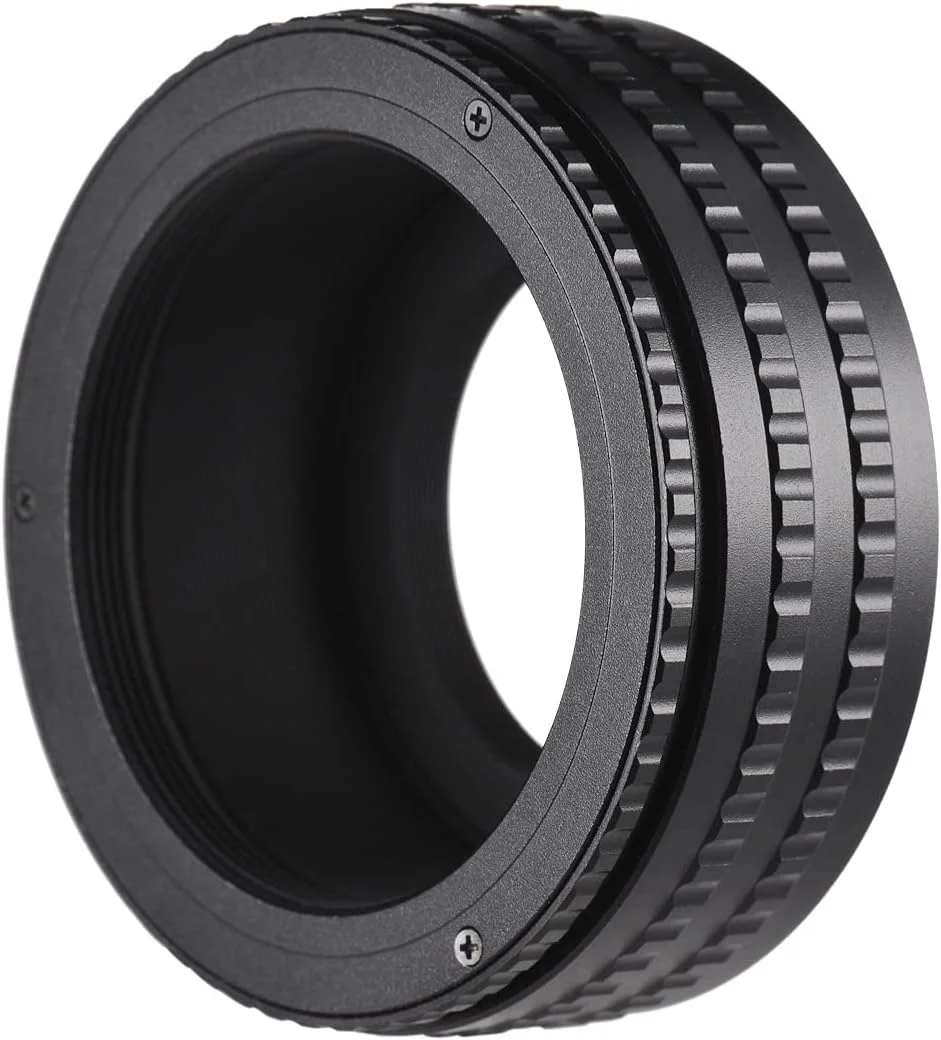 حلقه آداپتور لنز دوربین Andoer M52-M42 (17-31) 17mm-31mm M52 به M42، لوله افزایش ماکرو حلزونی برای فوکوس لنز در عکاسی ماکرو حلقه آداپتور لنز دوربین Andoer M52-M42 (17-31) 17mm-31mm M52 به M42، لوله افزایش ماکرو حلزونی برای فوکوس لنز در عکاسی ماکرو