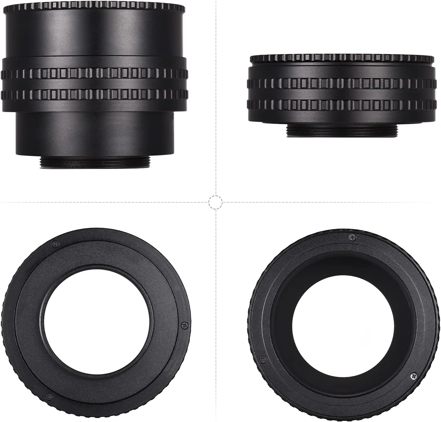 حلقه آداپتور لنز دوربین Andoer M52-M42 (17-31) 17mm-31mm M52 به M42، لوله افزایش ماکرو حلزونی برای فوکوس لنز در عکاسی ماکرو حلقه آداپتور لنز دوربین Andoer M52-M42 (17-31) 17mm-31mm M52 به M42، لوله افزایش ماکرو حلزونی برای فوکوس لنز در عکاسی ماکرو