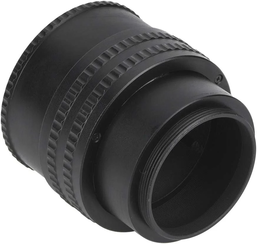 آداپتور لنز هلیکوئیدی فوکوس قابل تنظیم M42 به M42 با دوام 25-55 میلی‌متر، برای عکاسی ماکرو
