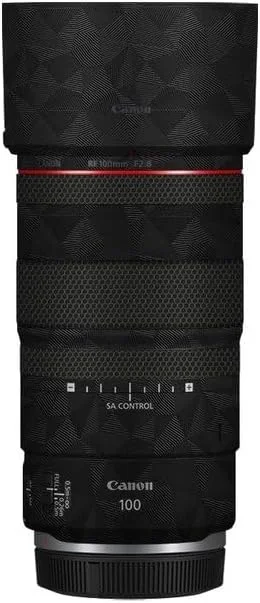 AECAM - برچسب محافظ لنز دوربین ضد خش برای کانن RF100mm F2.8 L MACRO IS USM، محافظ بدنه و پوشش لنز RF100F2.8 (FZ-E)