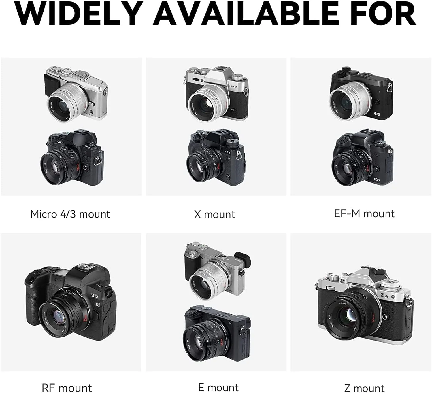 لنز پرایم 35 میلیمتری F1.4 Mark II APS-C با فوکوس دستی 7artisans، دیافراگم باز، سازگار با دوربینهای فوجی X-A1 X-A10 X-A2 X-A3 A-at X-M1 XM2 X-T1 X-T3 X-T10 X-T2 X-T20 X-T30 لنز پرایم 35 میلیمتری F1.4 Mark II APS-C با فوکوس دستی 7artisans، دیافراگم باز، سازگار با دوربینهای فوجی X-A1 X-A10 X-A2 X-A3 A-at X-M1 XM2 X-T1 X-T3 X-T10 X-T2 X-T20 X-T30