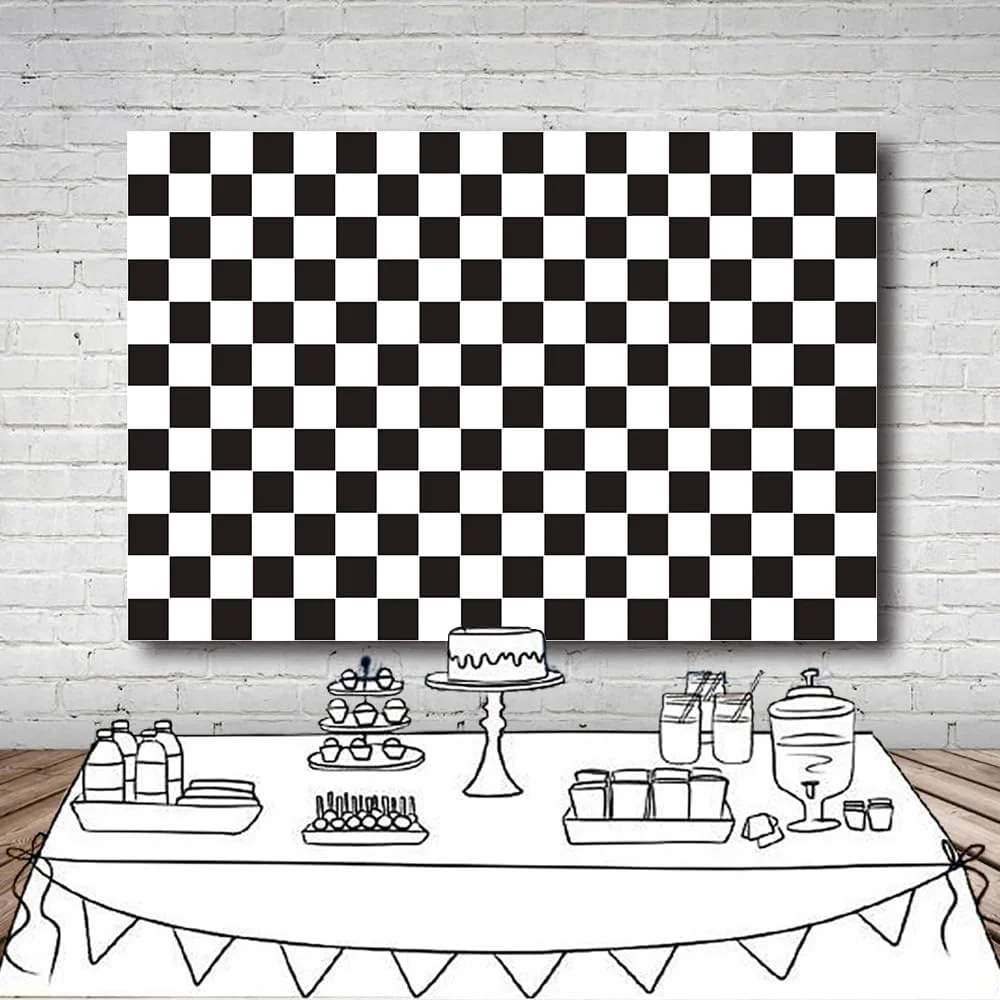 پس زمینه شطرنجی سیاه و سفید 2.7x1.8 متری، بافت هندسی پرچم مسابقه اتومبیلرانی، پس زمینه عکاسی جشن تولد 2 سالگی پسرانه، بنر عکس نوزاد پس زمینه شطرنجی سیاه و سفید 2.7x1.8 متری، بافت هندسی پرچم مسابقه اتومبیلرانی، پس زمینه عکاسی جشن تولد 2 سالگی پسرانه، بنر عکس نوزاد