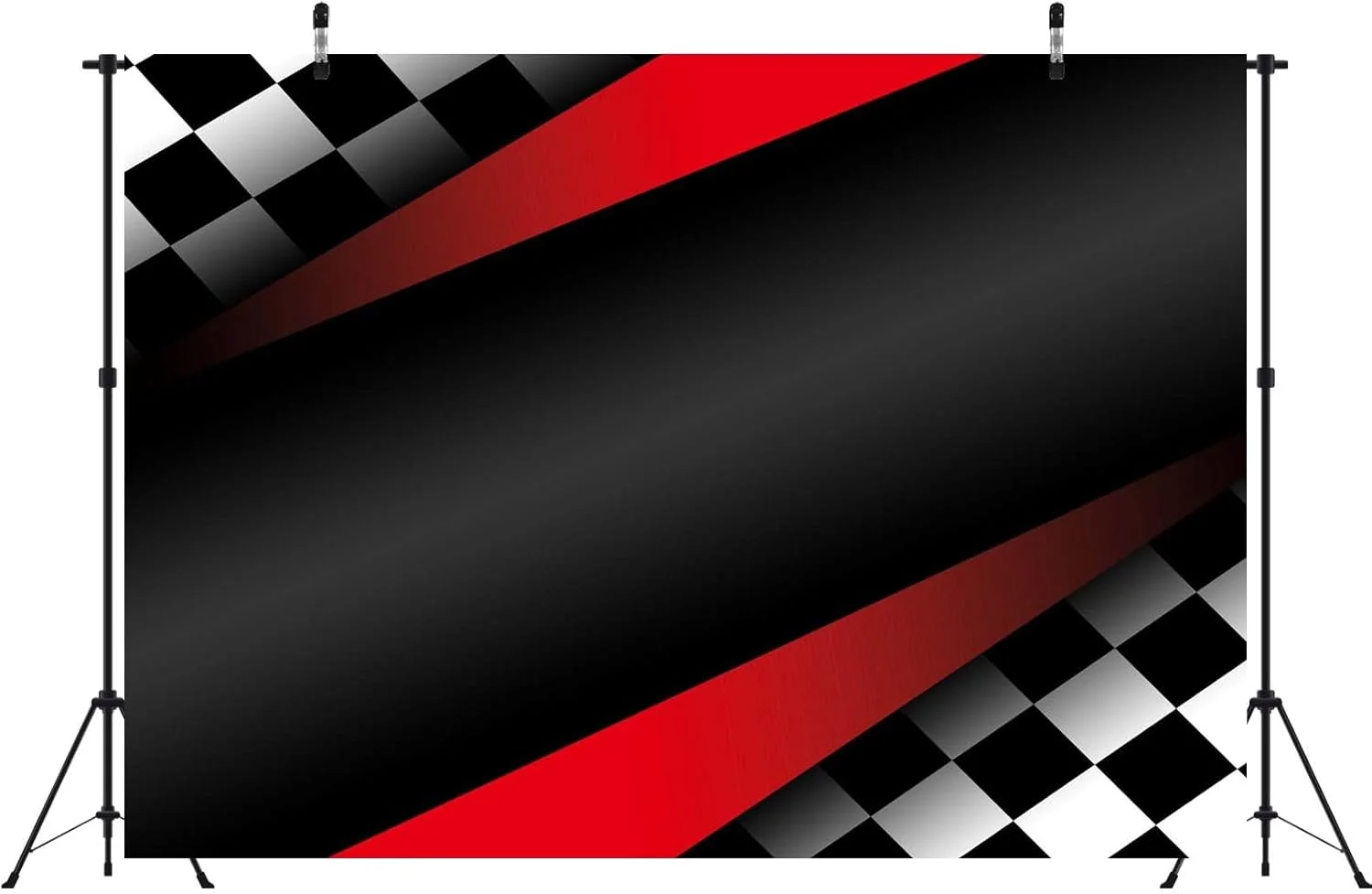 پس زمینه پرچم ماشین مسابقه ای CORFOTO با ابعاد 7x5 فوت، پس زمینه قرمز موج دار مسابقه ای، بنر مهمانی با تم مسابقه، دکوراسیون جشن تولد ماشین مسابقه ای، پس زمینه ورزشی قهرمانی، لوازم غرفه عکس