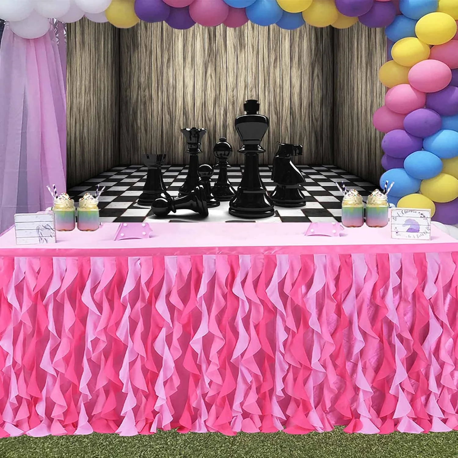 پس زمینه شطرنجی، 213x152 سانتی متر، پس زمینه عکاسی شطرنجی سیاه و سفید، لوازم مهمانی با تم صفحه شطرنج، وسایل عکس برداری BJWZPR28 پس زمینه شطرنجی، 213x152 سانتی متر، پس زمینه عکاسی شطرنجی سیاه و سفید، لوازم مهمانی با تم صفحه شطرنج، وسایل عکس برداری BJWZPR28