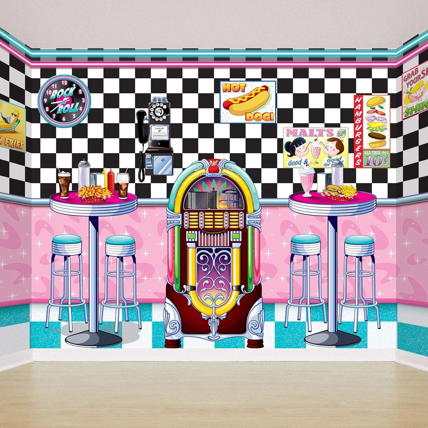 پس زمینه طرح شطرنجی سیاه و سفید بیستل پس زمینه طرح شطرنجی سیاه و سفید بیستل