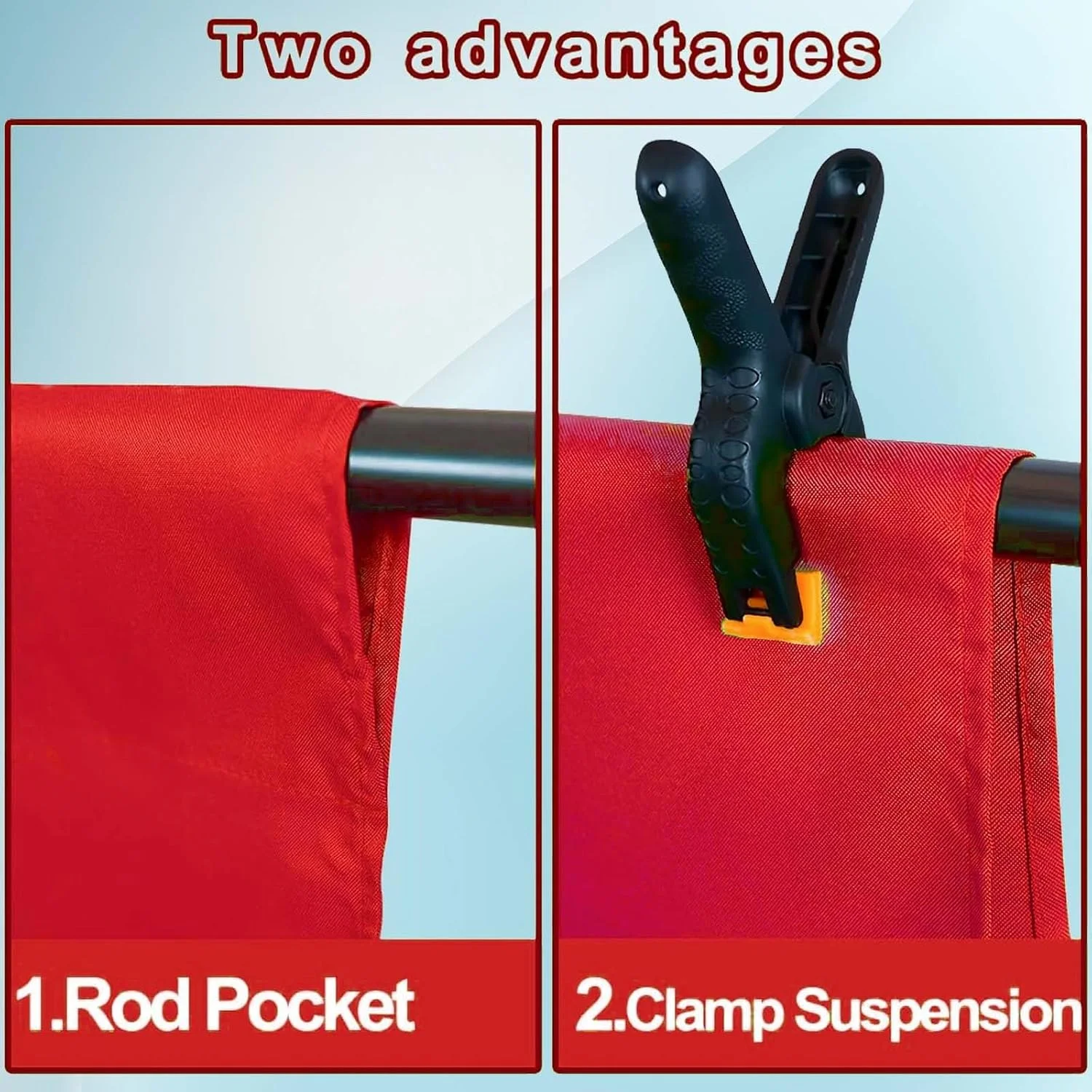 پرده پس زمینه پارچه ای کوپیک، مناسب برای استودیو عکاسی، فیلمبرداری و تلویزیون، 3 در 6 متر (قرمز) پرده پس زمینه پارچه ای کوپیک، مناسب برای استودیو عکاسی، فیلمبرداری و تلویزیون، 3 در 6 متر (قرمز)