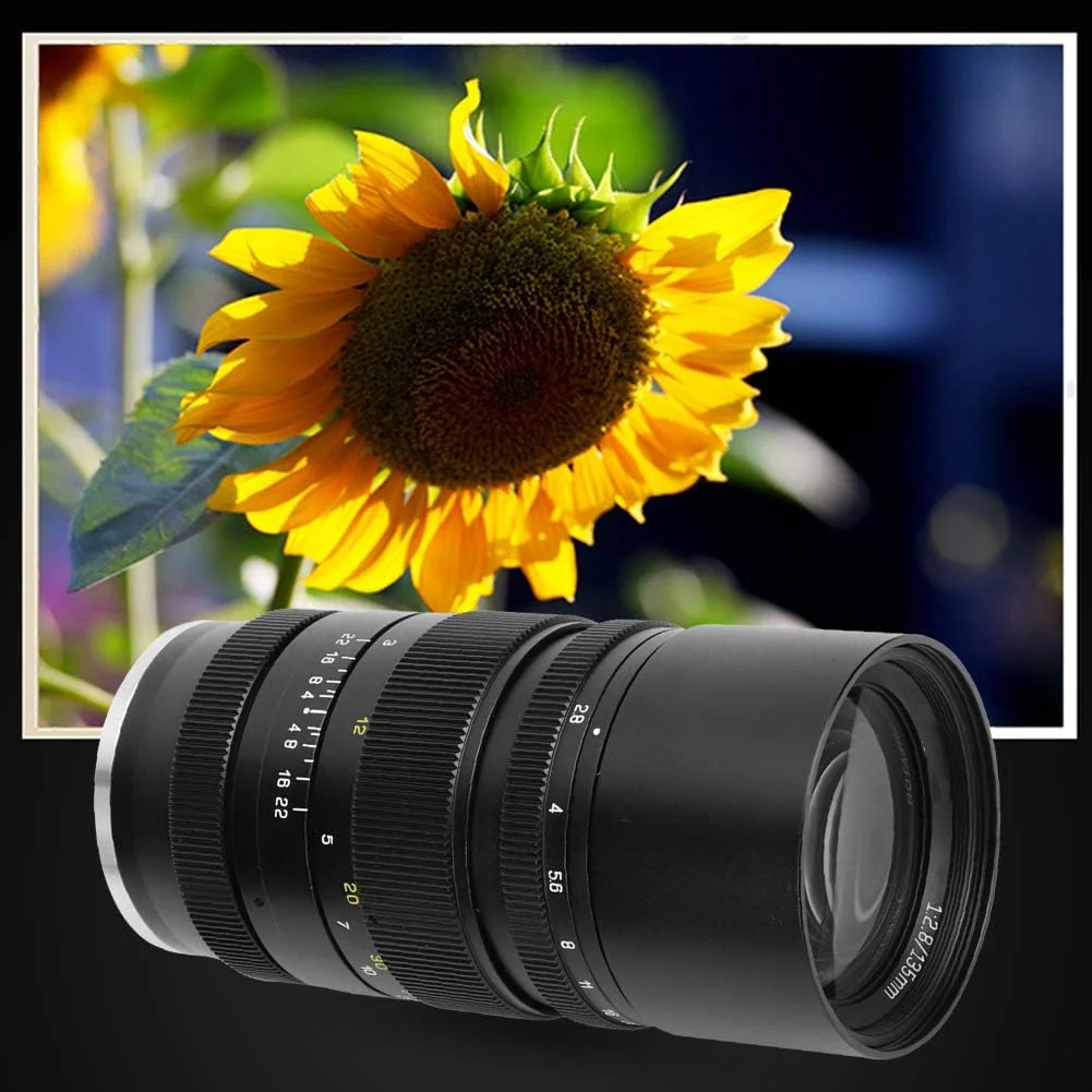 لنز تله فوتو زاویه باز فول فریم 135 میلیمتری F2.8II آلیاژ آلومینیوم مشکی برای F-Mount لنز تله فوتو زاویه باز فول فریم 135 میلیمتری F2.8II آلیاژ آلومینیوم مشکی برای F-Mount