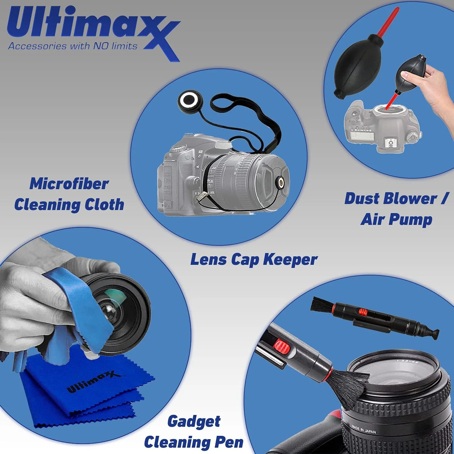 کیت لنز تله فوتو 500mm f/8 با قدرت بالا و پوشش چند لایه Ultimaxx برای دوربین های بدون آینه Canon EOS R & RP - شامل: آداپتور T-Mount به Canon RF-Mount و موارد دیگر