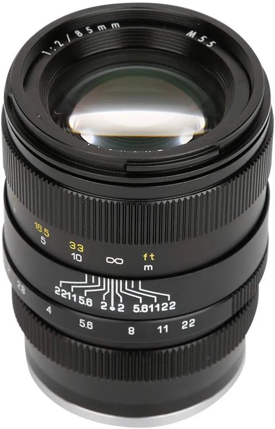 لنز پرتره 85 میلیمتری F2.0 با دهانه بزرگ برای دوربینهای SLR با دهانه EF لنز پرتره 85 میلیمتری F2.0 با دهانه بزرگ برای دوربینهای SLR با دهانه EF