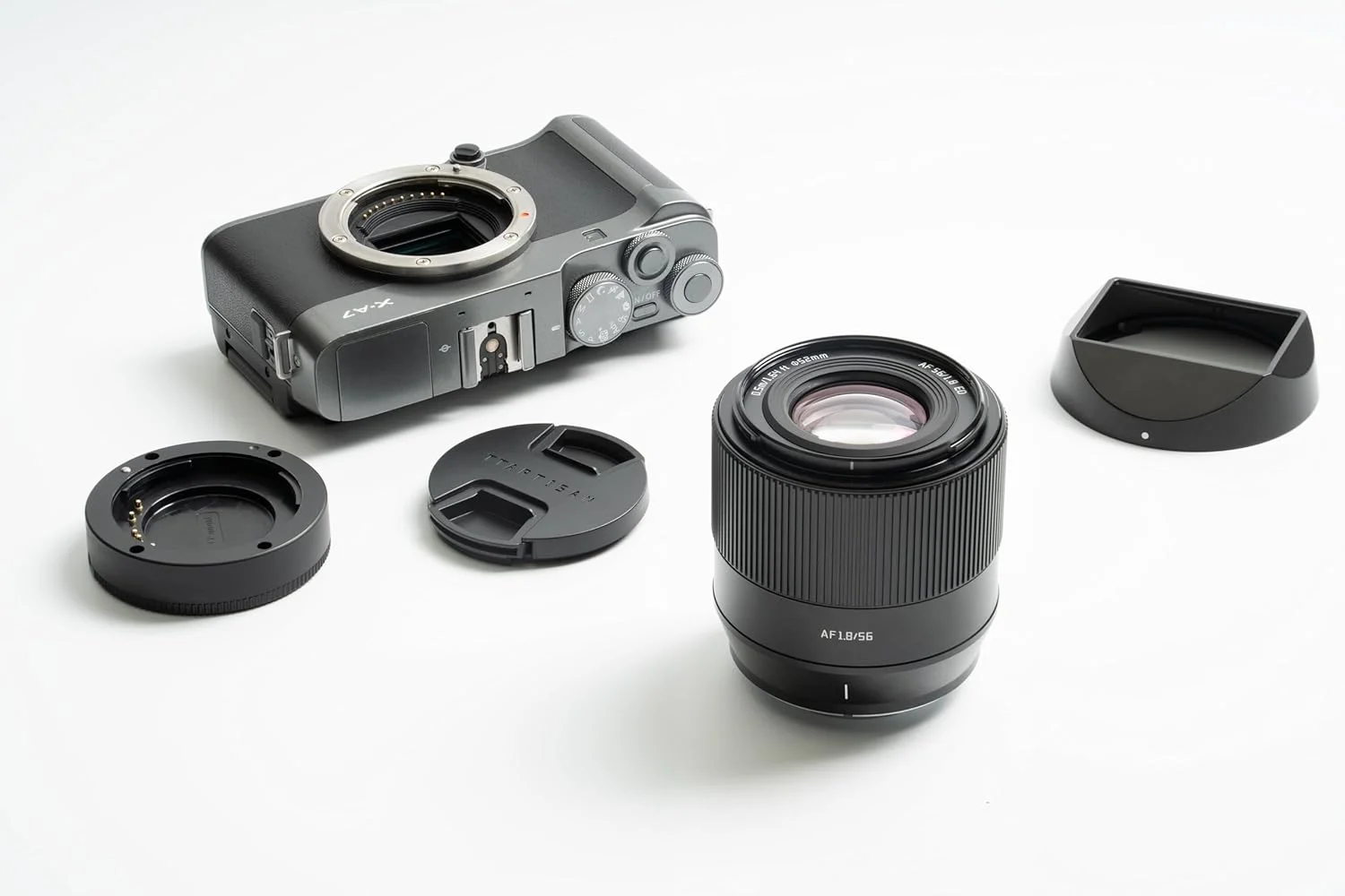 لنز 56mm F1.8 با بدنه فلزی و فوکوس خودکار TTArtisan سازگار با مانت Sony E - مشکی لنز 56mm F1.8 با بدنه فلزی و فوکوس خودکار TTArtisan سازگار با مانت Sony E - مشکی