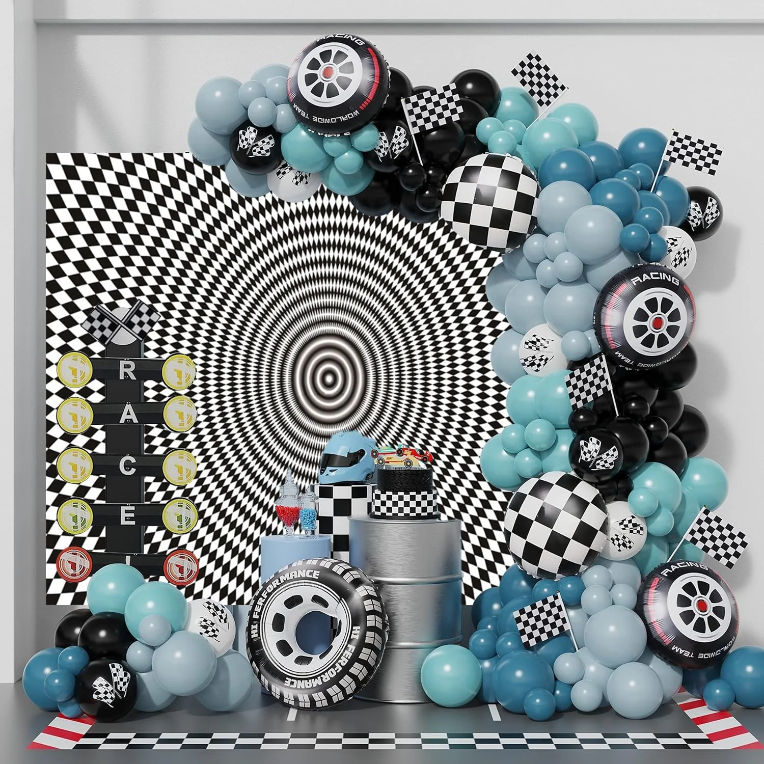 پس زمینه گردابی سیاه و سفید برای عکاسی، پس زمینه عکس گردابی سه بعدی، 300x240 سانتی متر، پس زمینه انتزاعی مربع های شطرنجی، دکوراسیون پرتره جشن تولد کودکان و بزرگسالان پس زمینه گردابی سیاه و سفید برای عکاسی، پس زمینه عکس گردابی سه بعدی، 300x240 سانتی متر، پس زمینه انتزاعی مربع های شطرنجی، دکوراسیون پرتره جشن تولد کودکان و بزرگسالان