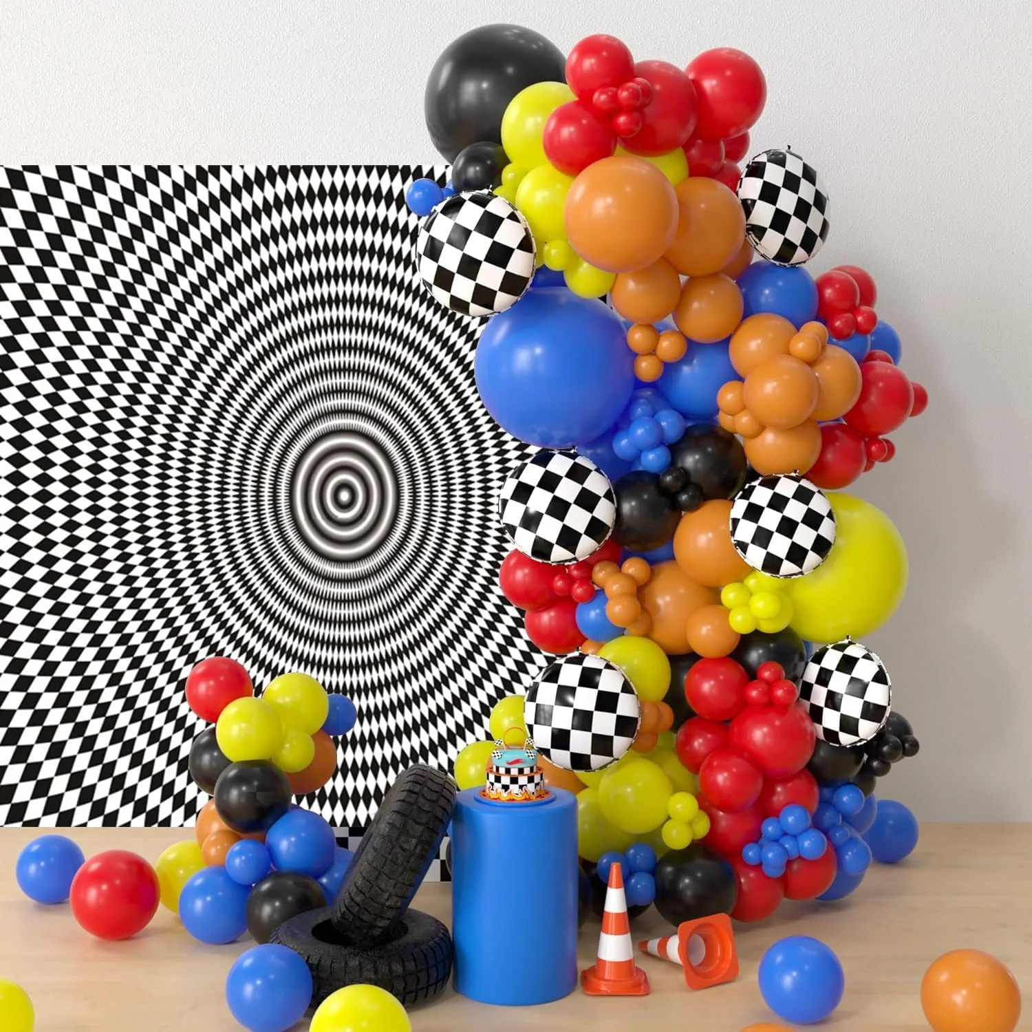 پس زمینه گردابی سیاه و سفید برای عکاسی، پس زمینه عکس گردابی سه بعدی، 300x240 سانتی متر، پس زمینه انتزاعی مربع های شطرنجی، دکوراسیون پرتره جشن تولد کودکان و بزرگسالان پس زمینه گردابی سیاه و سفید برای عکاسی، پس زمینه عکس گردابی سه بعدی، 300x240 سانتی متر، پس زمینه انتزاعی مربع های شطرنجی، دکوراسیون پرتره جشن تولد کودکان و بزرگسالان