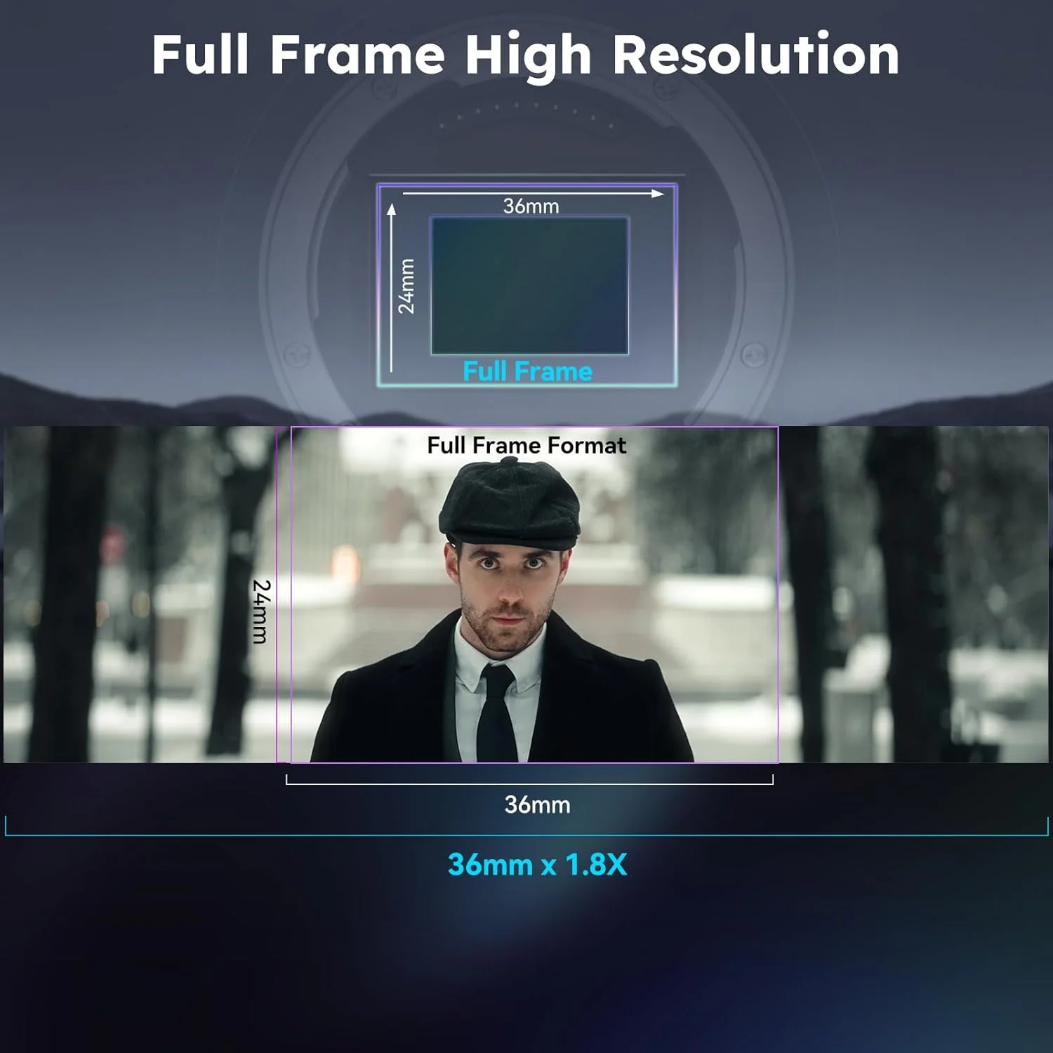 لنز آنامورفیک ۱۳۵ میلیمتری SIRUI T2.9 1.8X فول فریم، لنز تله فوتو آنامورفیک (Venus 135mm L Mount Blue Flare) لنز آنامورفیک ۱۳۵ میلیمتری SIRUI T2.9 1.8X فول فریم، لنز تله فوتو آنامورفیک (Venus 135mm L Mount Blue Flare)