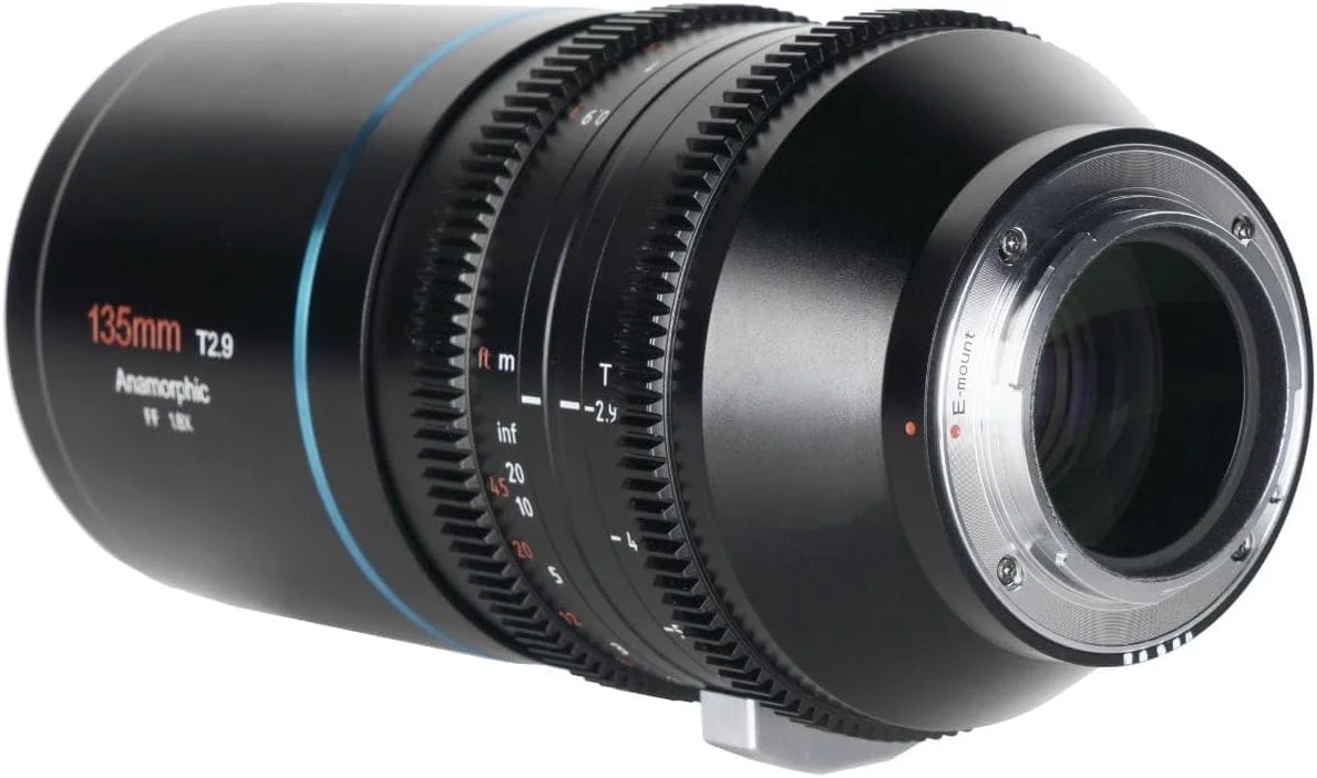لنز آنامورفیک ۱۳۵ میلیمتری SIRUI T2.9 1.8X فول فریم، لنز تله فوتو آنامورفیک (Venus 135mm L Mount Blue Flare) لنز آنامورفیک ۱۳۵ میلیمتری SIRUI T2.9 1.8X فول فریم، لنز تله فوتو آنامورفیک (Venus 135mm L Mount Blue Flare)