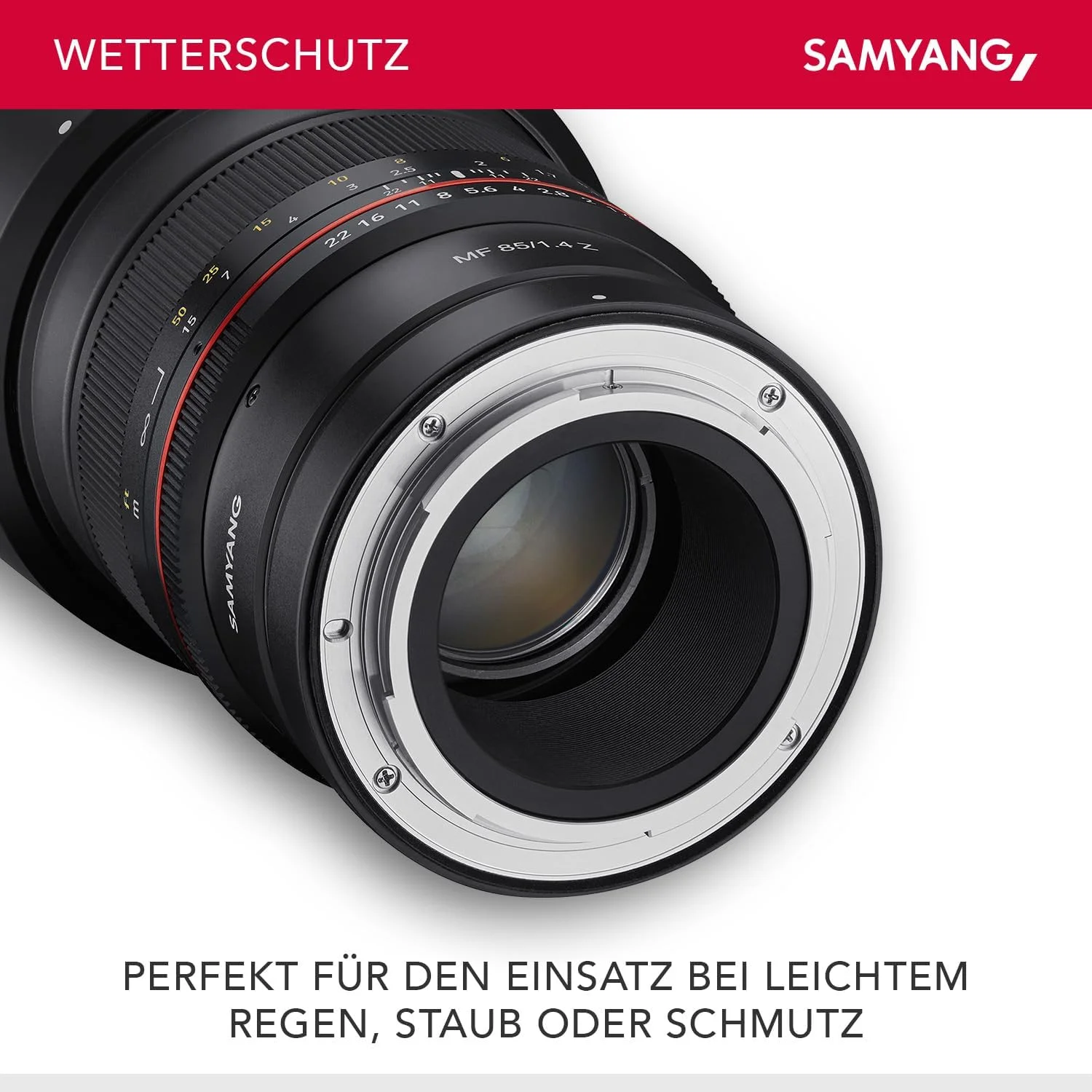 لنز تله فوتو تک کانونی SAMYANG MF 85mm F1.4 Z برای Nikon Z با فوکوس دستی 885915 لنز تله فوتو تک کانونی SAMYANG MF 85mm F1.4 Z برای Nikon Z با فوکوس دستی 885915