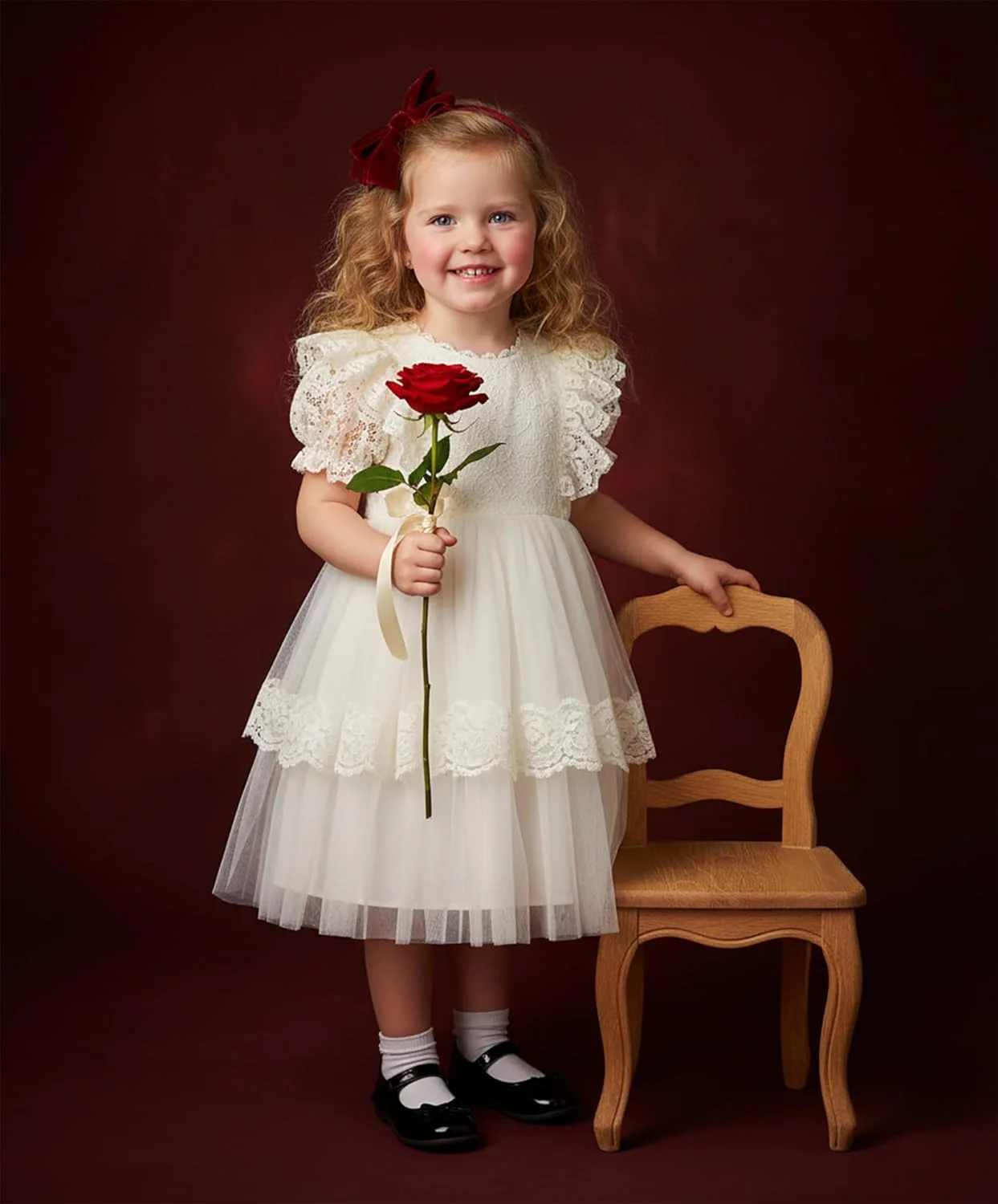 پس زمینه عکاسی کیت 2x3 متر گرادیان مشکی قرمز انتزاعی تیره، پس زمینه تاشو استودیو بافت مخملی وینتیج قابل شستشو و تزئینی