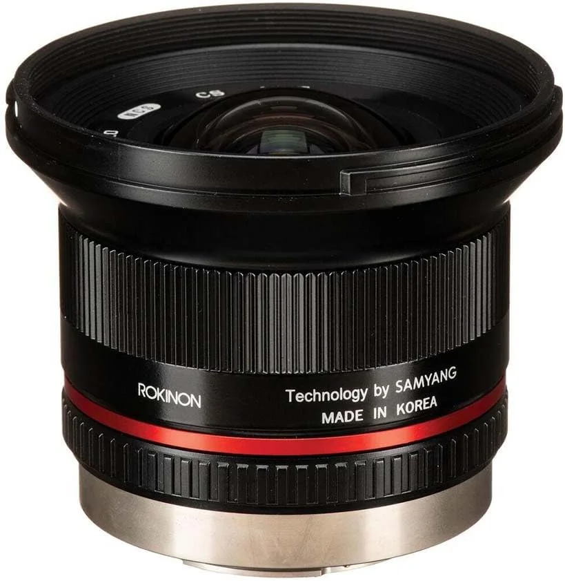 لنز ثابت فوق عریض 12 میلی‌متری Rokinon F2.0 Ncs Cs برای دوربین‌های دیجیتال Olympus و Panasonic Micro 4/3 (Mft) (مشکی) (Rk12M-Mft)، سایز واحد