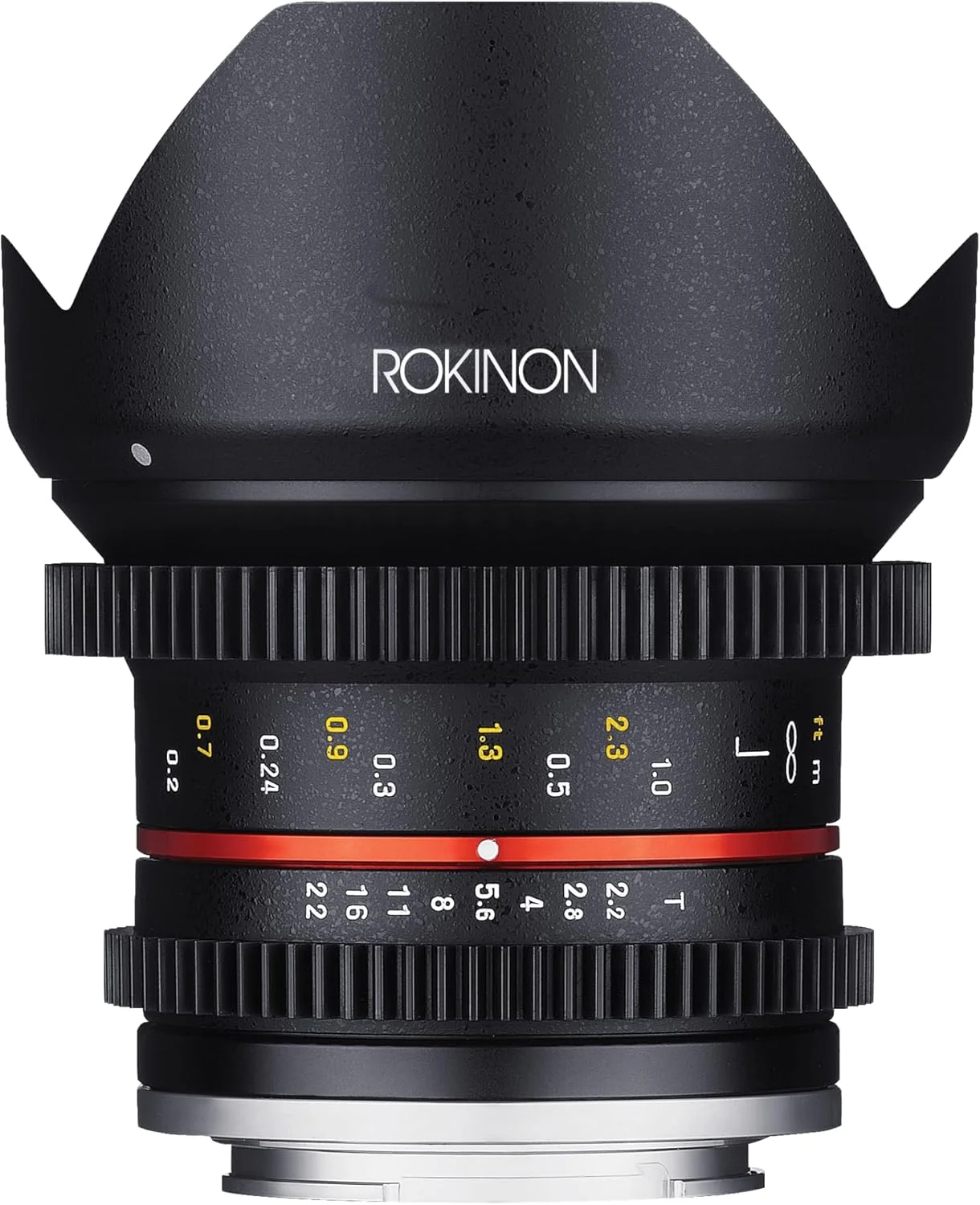 لنز ثابت 12 میلی‌متری Rokinon Cine Cv12M-Mft T2.2 برای دوربین‌های Olympus/Panasonic Micro 4/3
