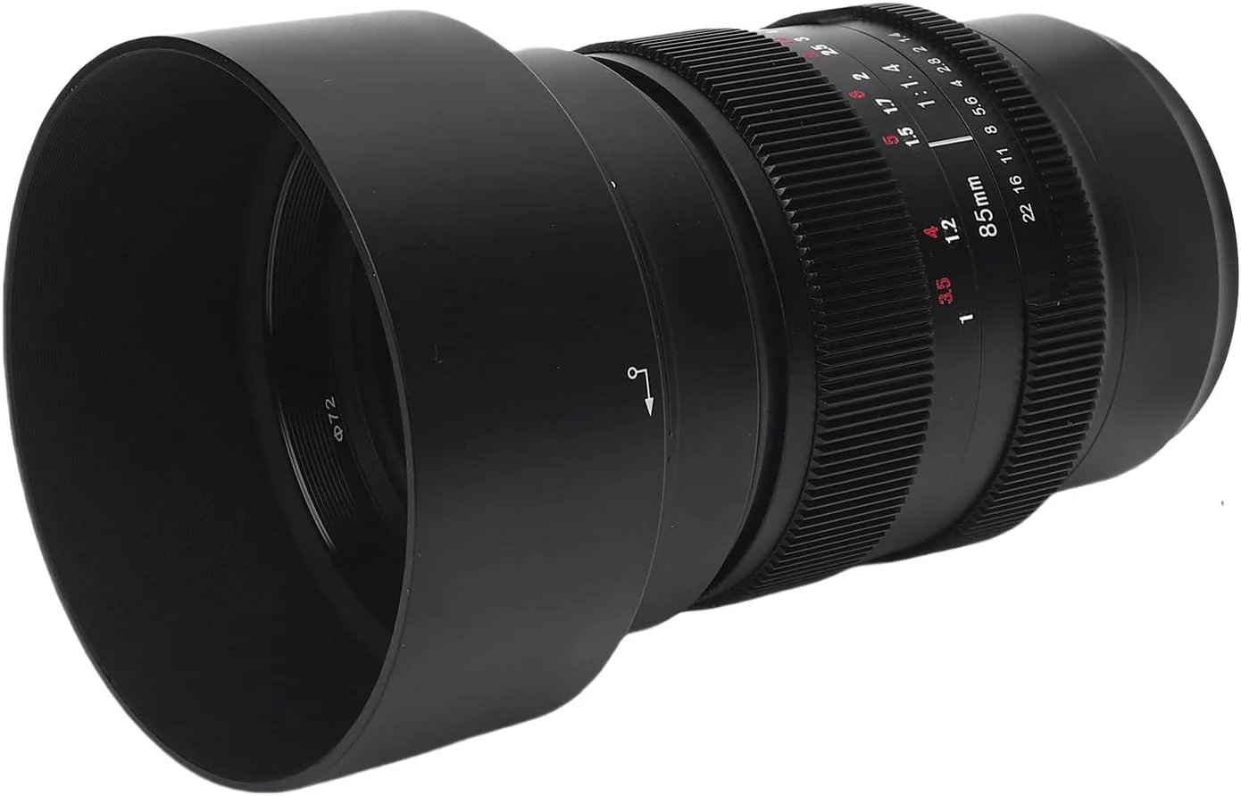 لنز دوربین 85mm F1.4 با فوکوس دستی، لنز دوربین ثابت با دیافراگم بزرگ و فریم کامل به همراه هود مناسب برای دوربین های بدون آینه NEX E Mount لنز دوربین 85mm F1.4 با فوکوس دستی، لنز دوربین ثابت با دیافراگم بزرگ و فریم کامل به همراه هود مناسب برای دوربین های بدون آینه NEX E Mount