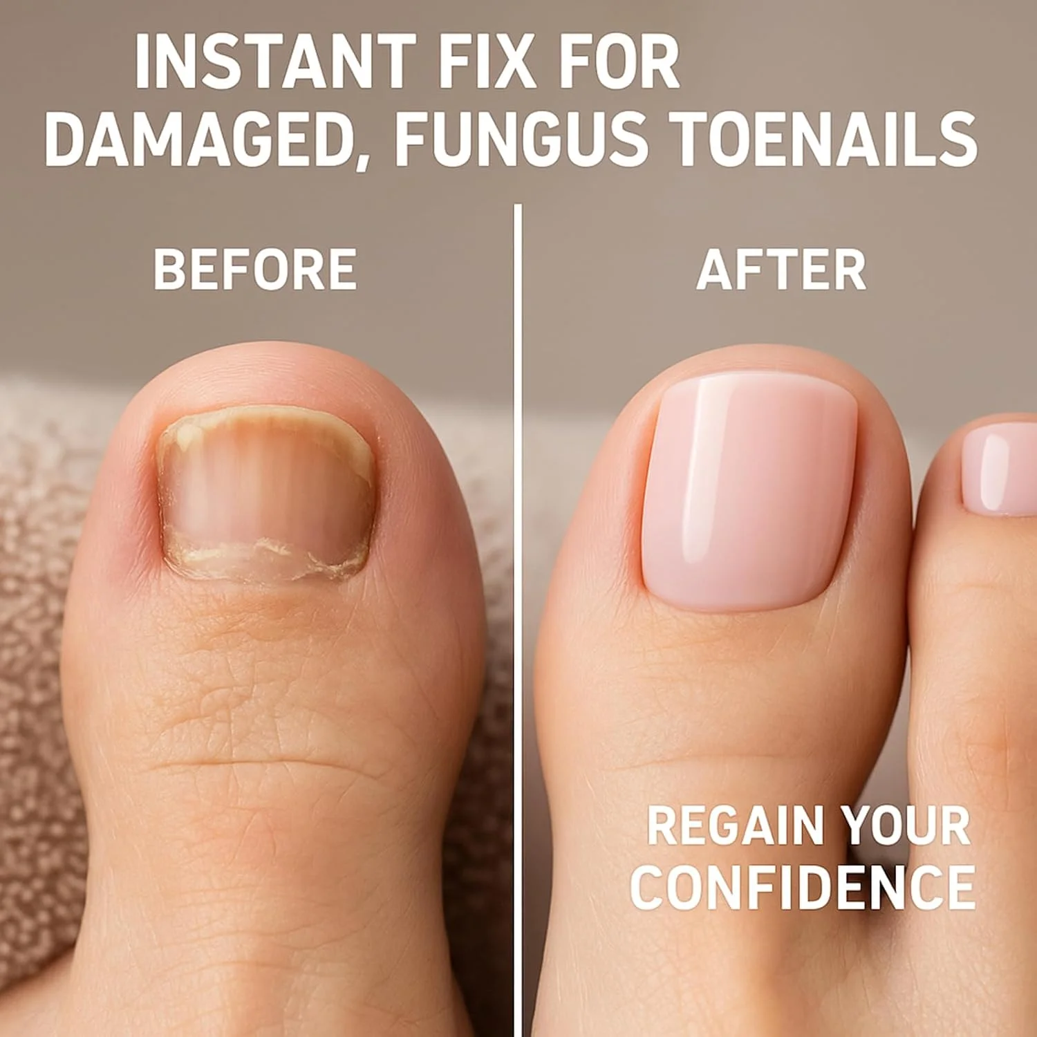 قالب های ناخن پا پلی ژل صاف، قالب های ناخن پا پلی ژل سطح طبیعی تخت GlimightyX مربع قابل استفاده مجدد، قالب های ناخن پا برای اکستنشن اکریلیک سازنده با راهنمای فرانسوی، 12 سایز 120 عدد