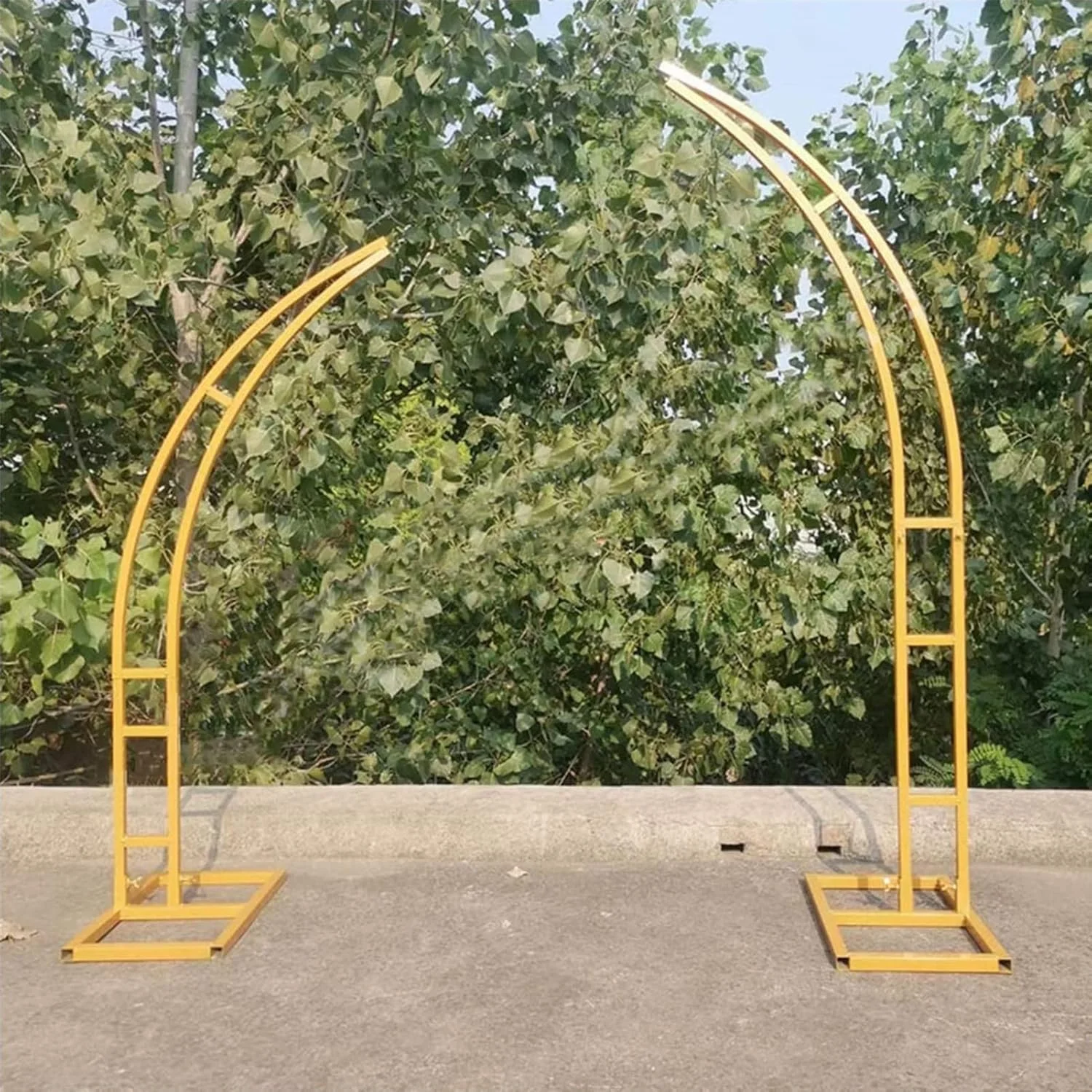 استند دکور بادکنک آرایی مدل Curved فلزی