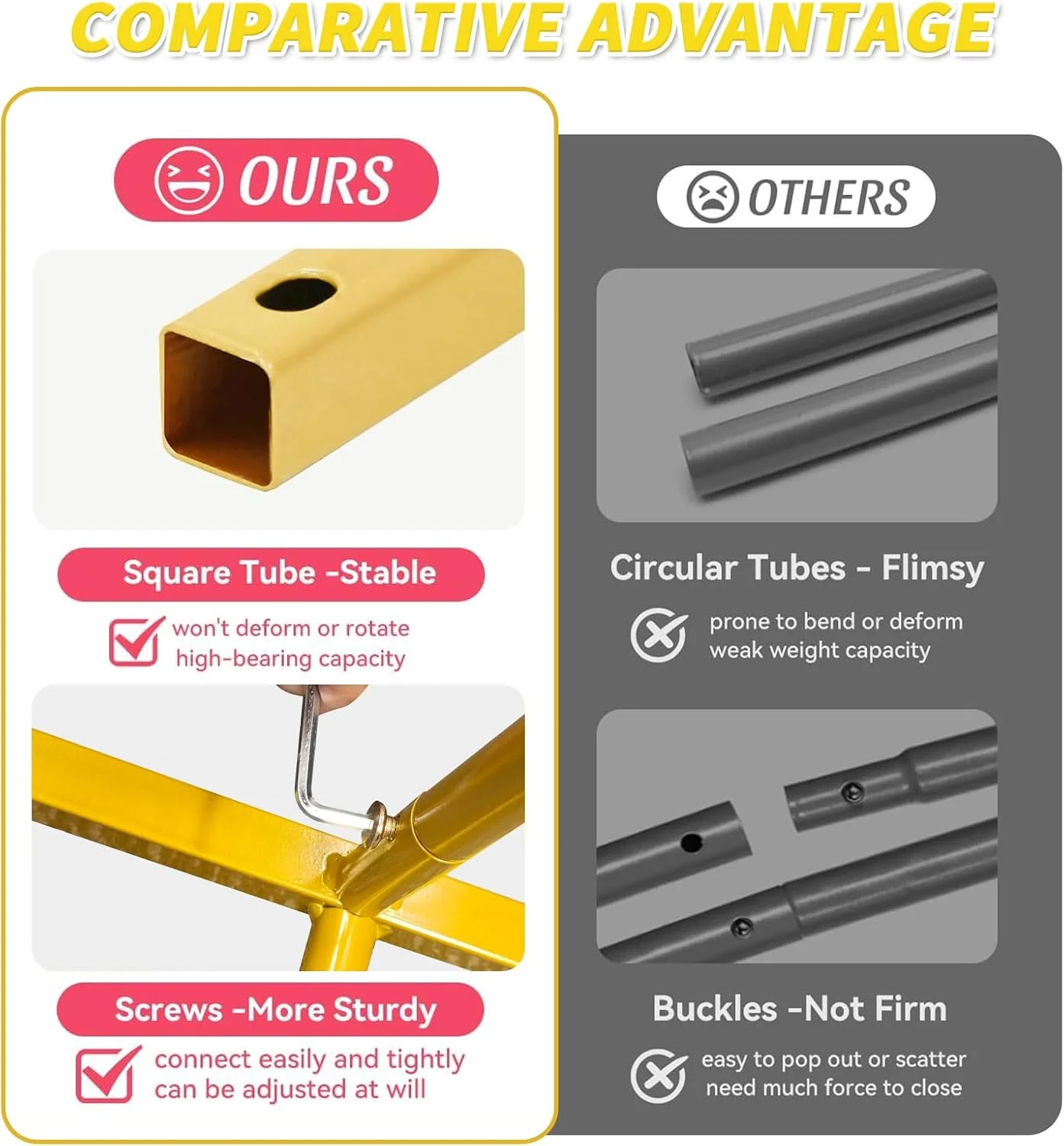 استند پس زمینه طاق طلایی 2.2 متری با 2 کیسه آب، قاب طاق برای بادکنک/گل/جشن نوزاد/تولد، استند فلزی محکم برای مراسم عروسی/مراسم داخلی/خارجی