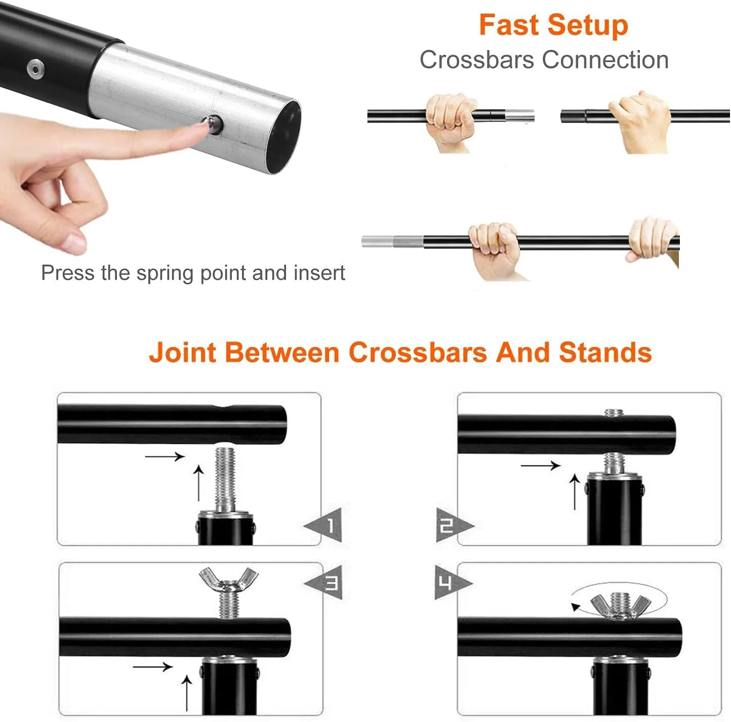 پایه پس زمینه، 3x2.1 متر (عرضxارتفاع) استودیو عکس و فیلم، پایه نگهدارنده پس زمینه قابل تنظیم با 4 میله افقی، 6 گیره و کیف حمل، سیستم پشتیبانی پس زمینه برای عکاسی، مهمانی ها، عروسی، دکوراسیون