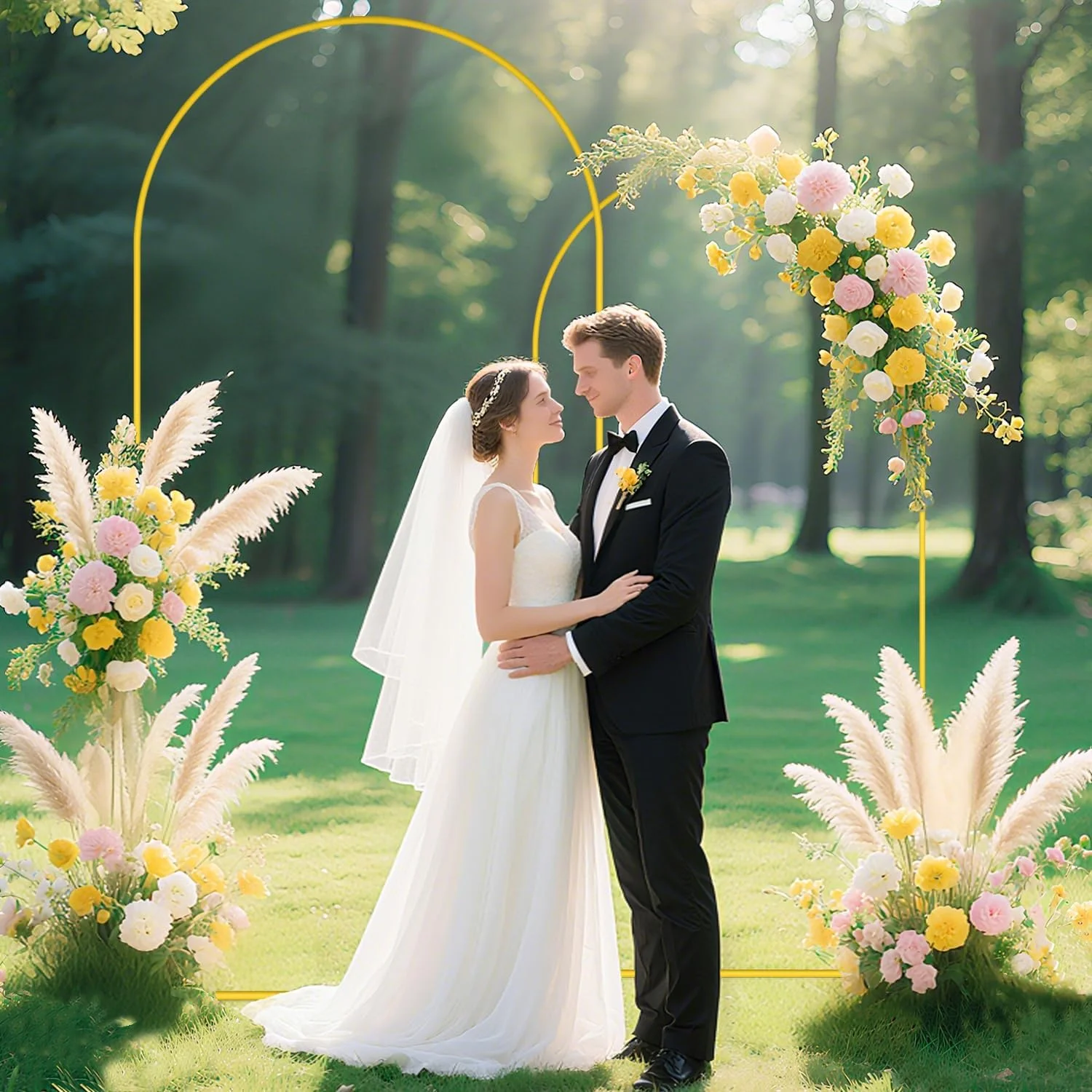 مجموعه پایه و روکش طاق فلزی، شامل دو عدد پایه طاق پس زمینه فلزی با روکش های سفید رنگ از جنس اسپندکس، مناسب برای طاق های عروسی با ارتفاع 2.2 و 1.8 متر، پس زمینه ای ایده آل برای جشن تولد، جشن نامزدی، جشن سیسمونی و تزئینات مهمانی مجموعه پایه و روکش طاق فلزی، شامل دو عدد پایه طاق پس زمینه فلزی با روکش های سفید رنگ از جنس اسپندکس، مناسب برای طاق های عروسی با ارتفاع 2.2 و 1.8 متر، پس زمینه ای ایده آل برای جشن تولد، جشن نامزدی، جشن سیسمونی و تزئینات مهمانی