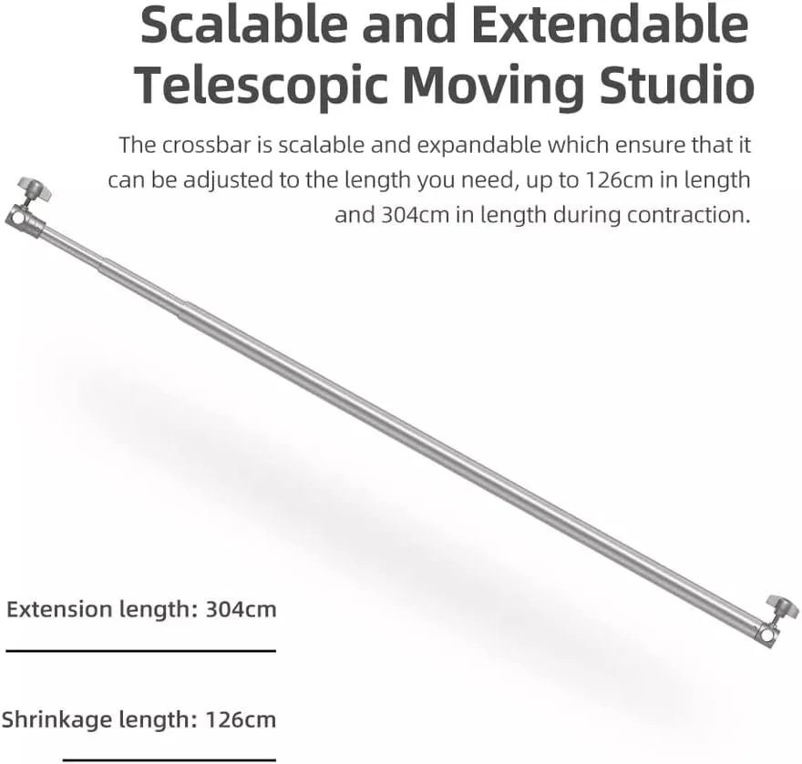 پایه استیل ضد زنگ برای پس زمینه 280x300 سانتی متر - ایده آل برای پس زمینه های کاغذی و پارچه ای پایه استیل ضد زنگ برای پس زمینه 280x300 سانتی متر - ایده آل برای پس زمینه های کاغذی و پارچه ای