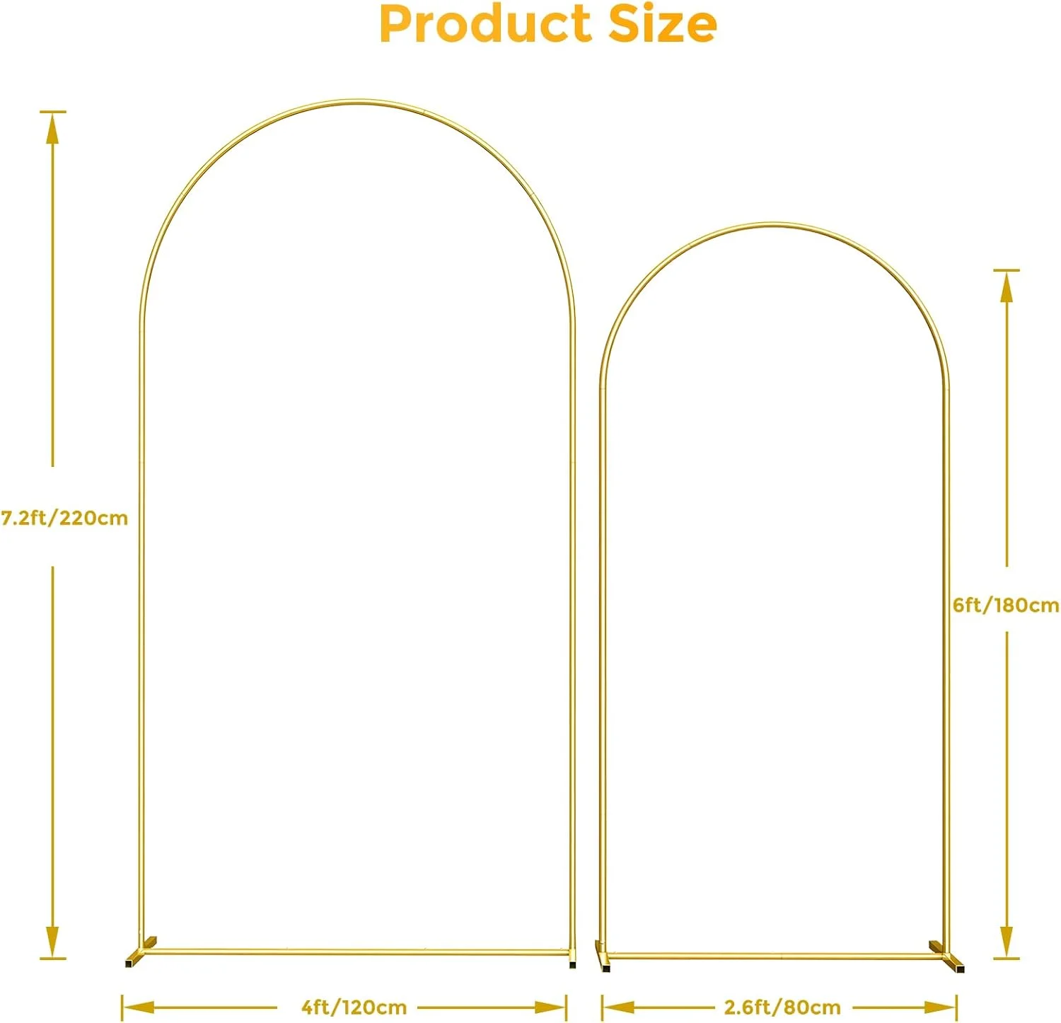 استند پس زمینه طاق فلزی، قاب طاق عروسی 2.2 متری + 1.8 متری، مجموعه 2 عددی استند پس زمینه طاق طلایی عروسی، طاق پس زمینه برای دکوراسیون مراسم عروسی، جشن تولد، جشن نوزادی و جشن فارغ التحصیلی استند پس زمینه طاق فلزی، قاب طاق عروسی 2.2 متری + 1.8 متری، مجموعه 2 عددی استند پس زمینه طاق طلایی عروسی، طاق پس زمینه برای دکوراسیون مراسم عروسی، جشن تولد، جشن نوزادی و جشن فارغ التحصیلی