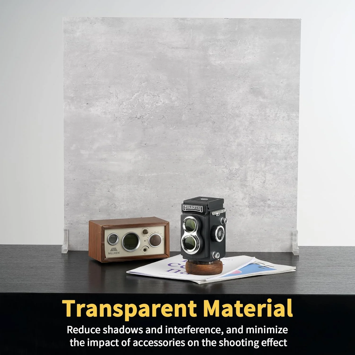 Meking 8 عدد براکت تخته پس زمینه عکس، پایه عمودی T شکل برای عکاسی محصول، پایه پس زمینه پلاستیکی سخت جهانی مناسب برای تخته های با ضخامت 4-8 میلی متر Meking 8 عدد براکت تخته پس زمینه عکس، پایه عمودی T شکل برای عکاسی محصول، پایه پس زمینه پلاستیکی سخت جهانی مناسب برای تخته های با ضخامت 4-8 میلی متر