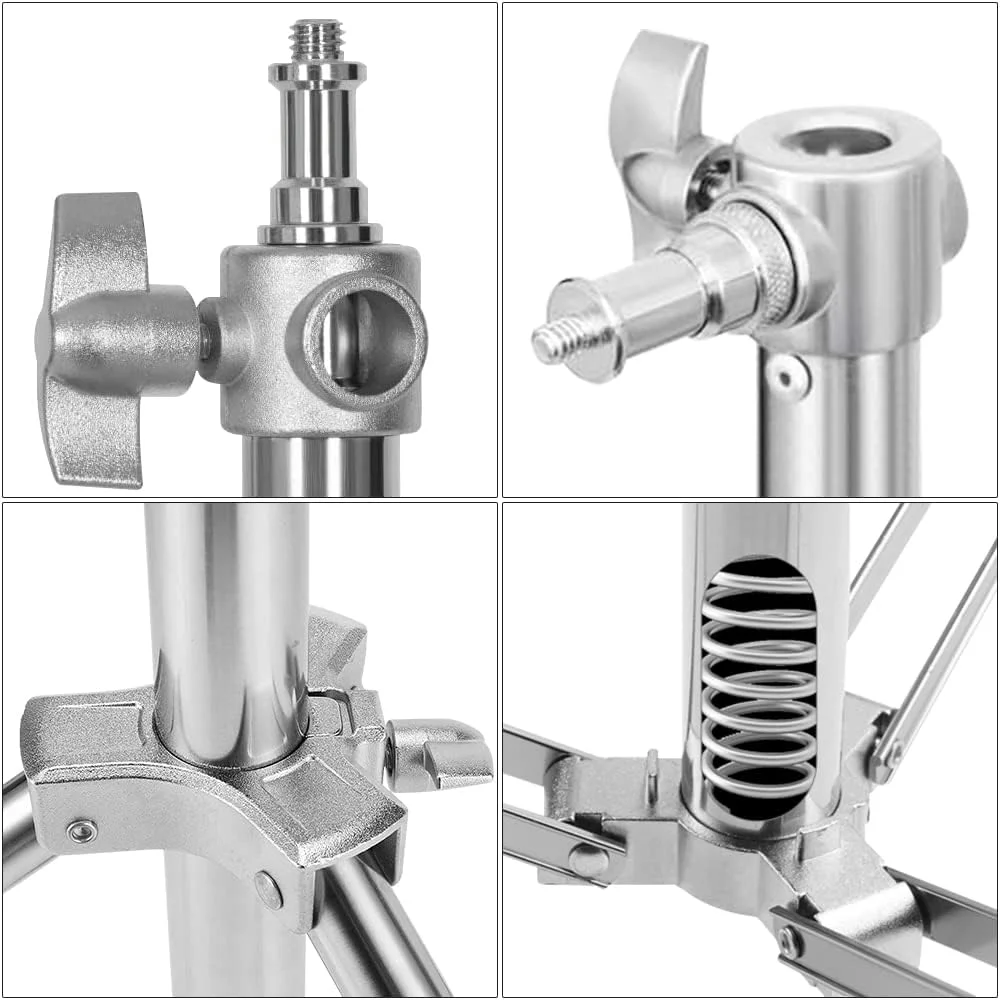 پایه نگهدارنده پس زمینه استودیو عکس و فیلم 2.8 متری به همراه کیف حمل برای عکاسی پرتره و استودیویی