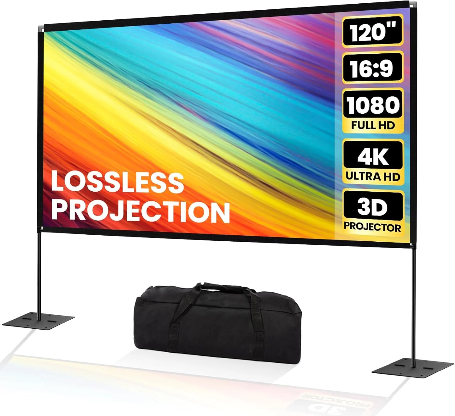 پایه بنر پس زمینه 2.6 در 2.2 متری Jiang&Rong، پایه پس زمینه سنگین، پایه عکاسی استپ اند ریپیت، پایه پس زمینه، پایه بنر غرفه عکس قابل حمل برای مهمانی ها، نمایشگاه تجاری، نمایشگاه