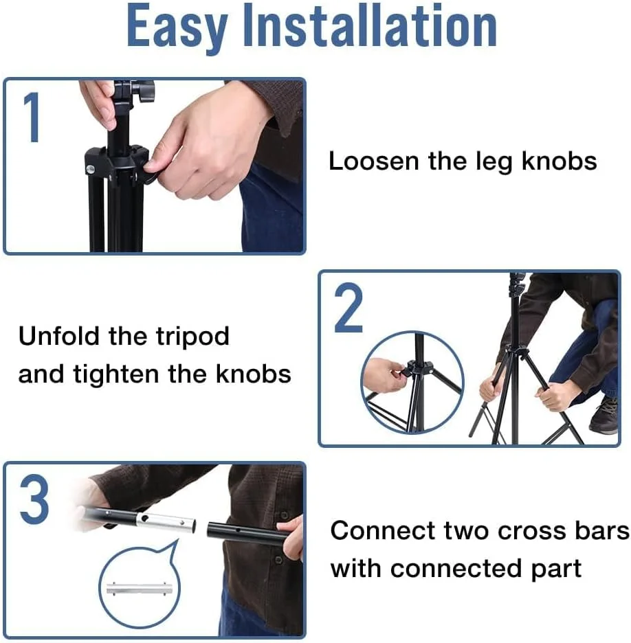 پایه پس زمینه جاپارد برای مهمانی ها، پایه بنر 2 متر در 1.5 متر، کیت پشتیبانی پس زمینه استودیوی عکس قابل حمل T شکل با 4 گیره فنری و کیف حمل برای عکاسی، فیلمبرداری، استودیو پایه پس زمینه جاپارد برای مهمانی ها، پایه بنر 2 متر در 1.5 متر، کیت پشتیبانی پس زمینه استودیوی عکس قابل حمل T شکل با 4 گیره فنری و کیف حمل برای عکاسی، فیلمبرداری، استودیو