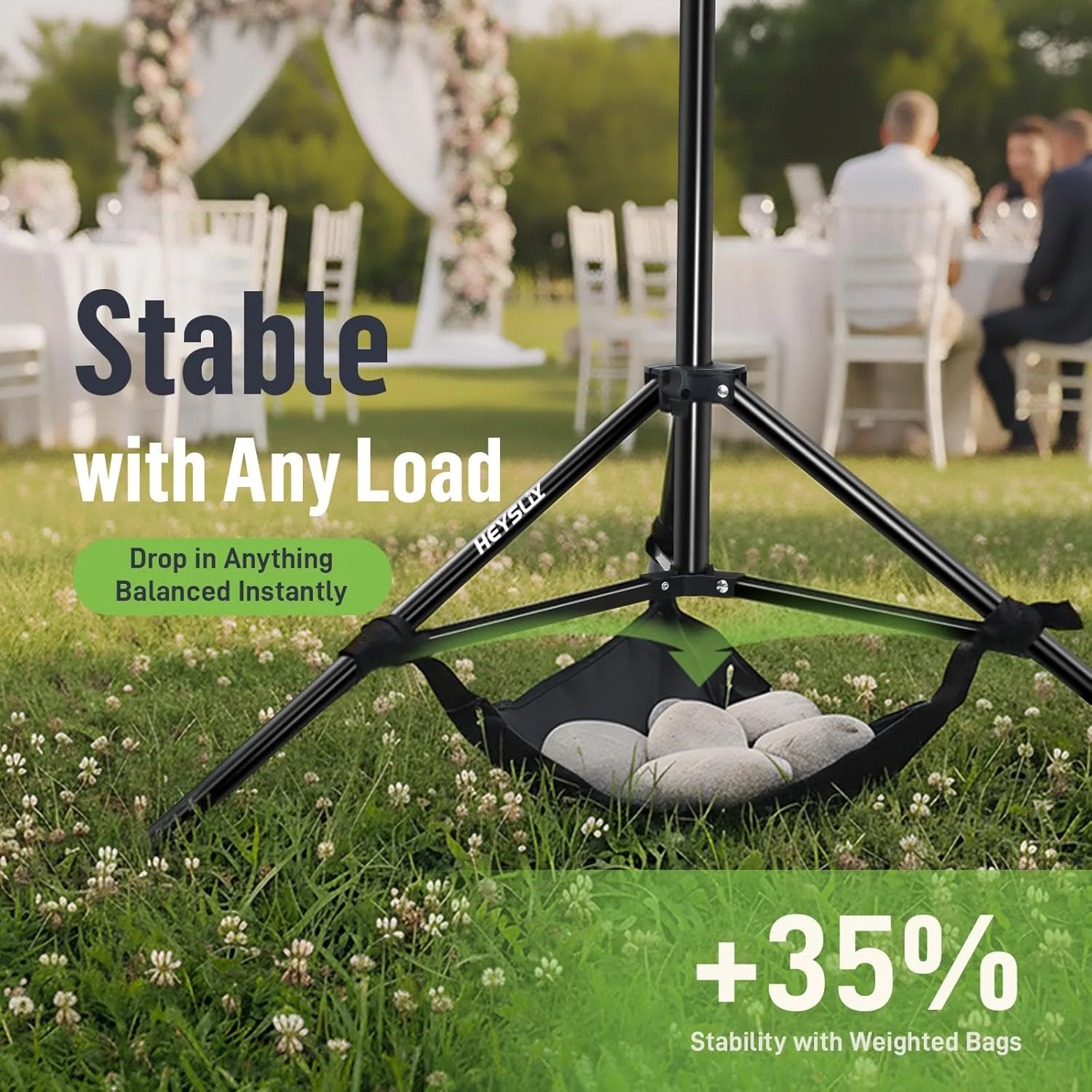 پایه نگهدارنده پس زمینه عکاسی 3m x 2m، پایه نگهدارنده پس زمینه قابل تنظیم ارتفاع و عرض برای دکوراسیون، عکس، مهمانی