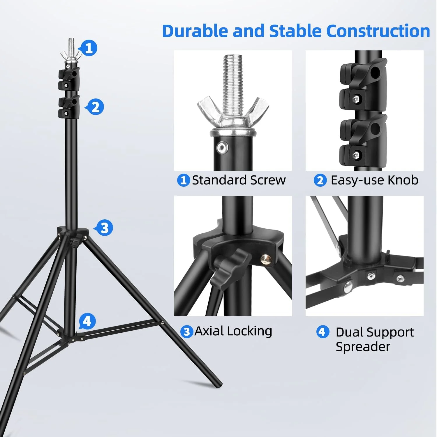 پایه نگهدارنده پس زمینه پرتابل Hemmotop مدل T شکل 1.5x2 متر با 4 گیره و کیف حمل، سیستم پشتیبانی پایه پس زمینه عکس برای استودیو عکس و فیلم پایه نگهدارنده پس زمینه پرتابل Hemmotop مدل T شکل 1.5x2 متر با 4 گیره و کیف حمل، سیستم پشتیبانی پایه پس زمینه عکس برای استودیو عکس و فیلم