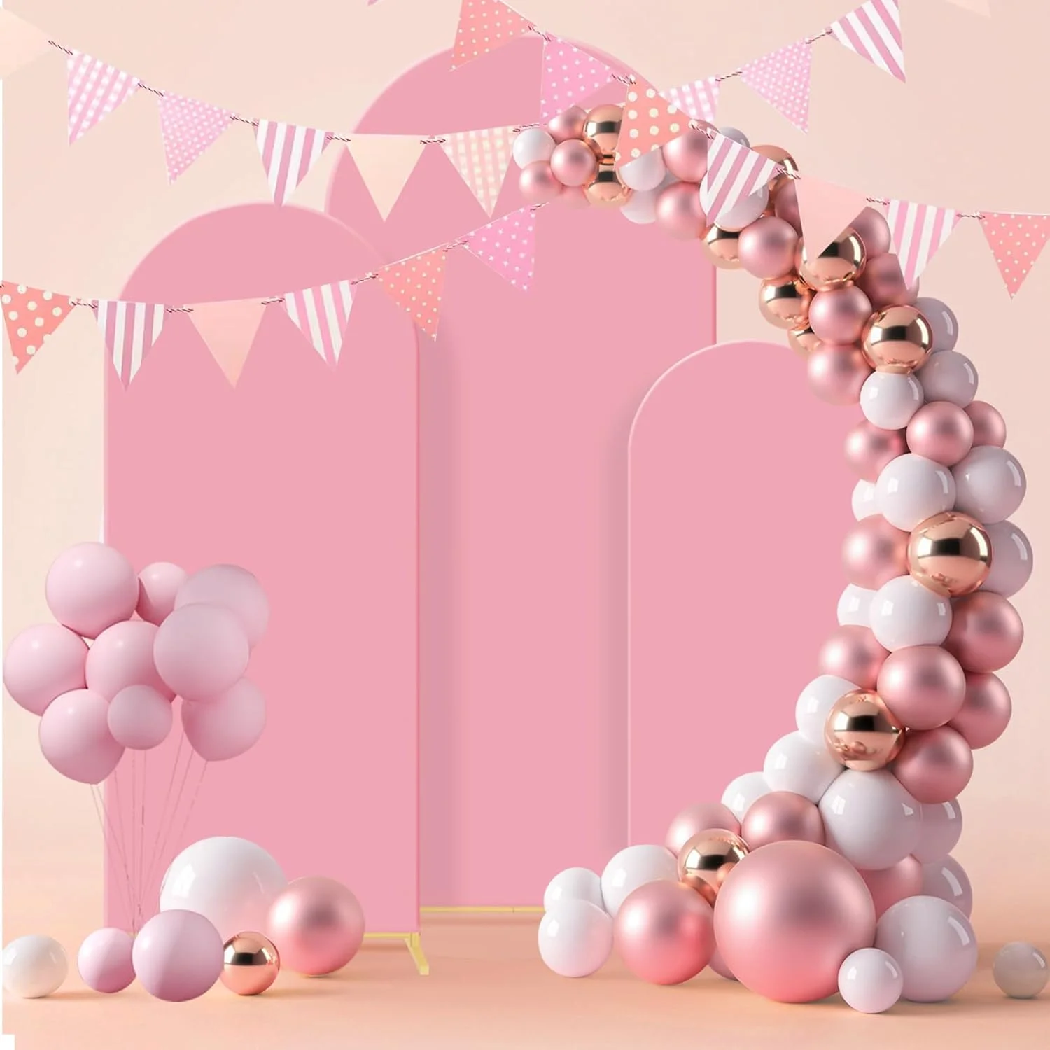 مجموعه پایه طاق پس زمینه برای عروسی، مجموعه 3 عددی پایه طاق فلزی با روکش طاق، پایه طاق بادکنک برای عروسی، جشن تولد، جشن نوزادی، سالگرد، دکوراسیون جشن فارغ التحصیلی. مجموعه پایه طاق پس زمینه برای عروسی، مجموعه 3 عددی پایه طاق فلزی با روکش طاق، پایه طاق بادکنک برای عروسی، جشن تولد، جشن نوزادی، سالگرد، دکوراسیون جشن فارغ التحصیلی.