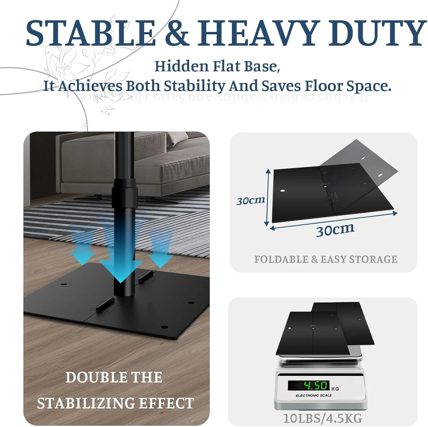 پایه پس زمینه سنگین، قاب پس زمینه قابل تنظیم 3m x 3m با پایه فلزی، کیت پشتیبانی لوله و پرده برای دکوراسیون استودیو عکس، فیلم، جشن تولد، رویدادها