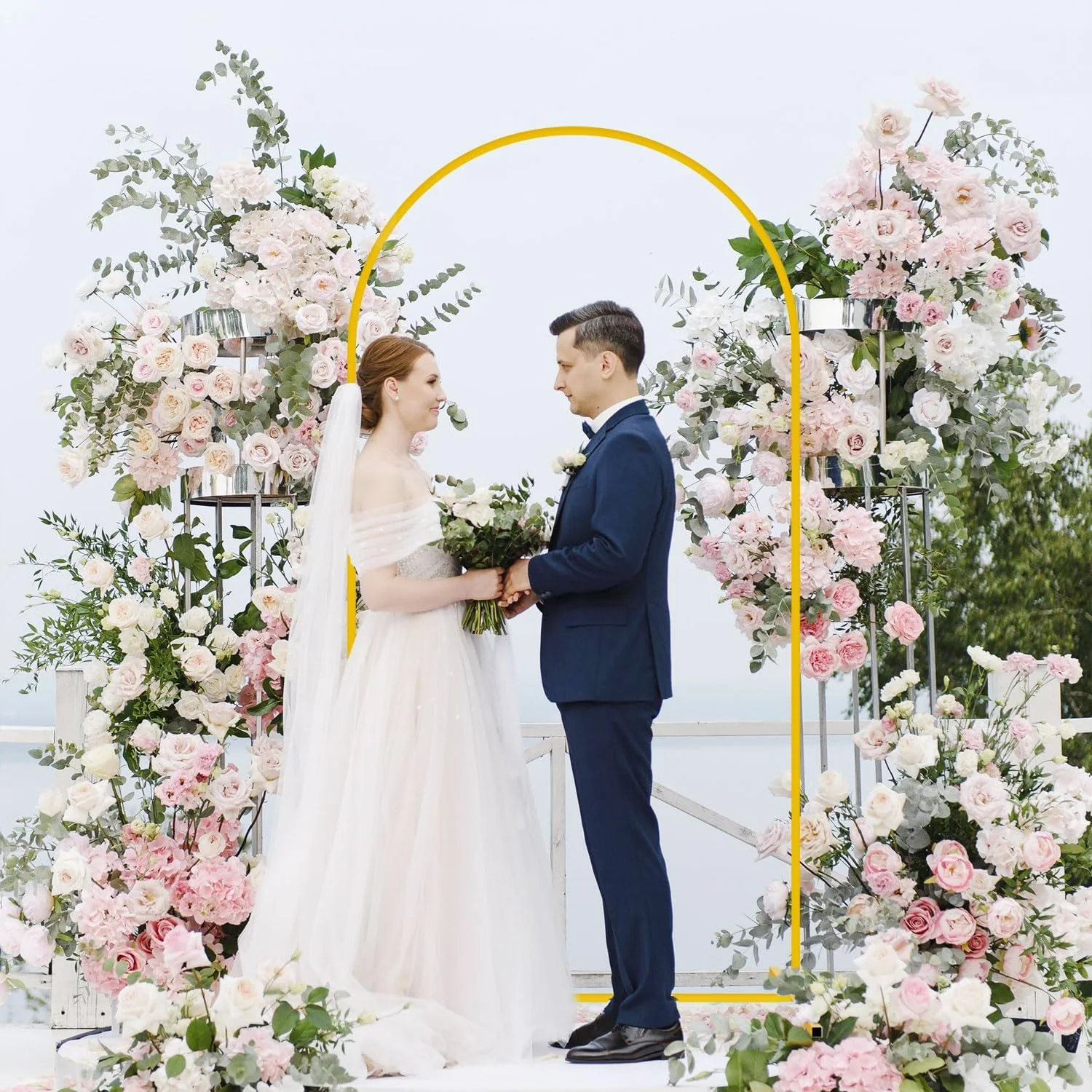 استند پس زمینه طاق عروسی FUHSY طلایی 2.2 متری، استند پس زمینه بادکنک، قاب طاق، استند پس زمینه طاق فلزی برای جشن تولد، مراسم عروسی، تزئینات جشن نوزاد استند پس زمینه طاق عروسی FUHSY طلایی 2.2 متری، استند پس زمینه بادکنک، قاب طاق، استند پس زمینه طاق فلزی برای جشن تولد، مراسم عروسی، تزئینات جشن نوزاد