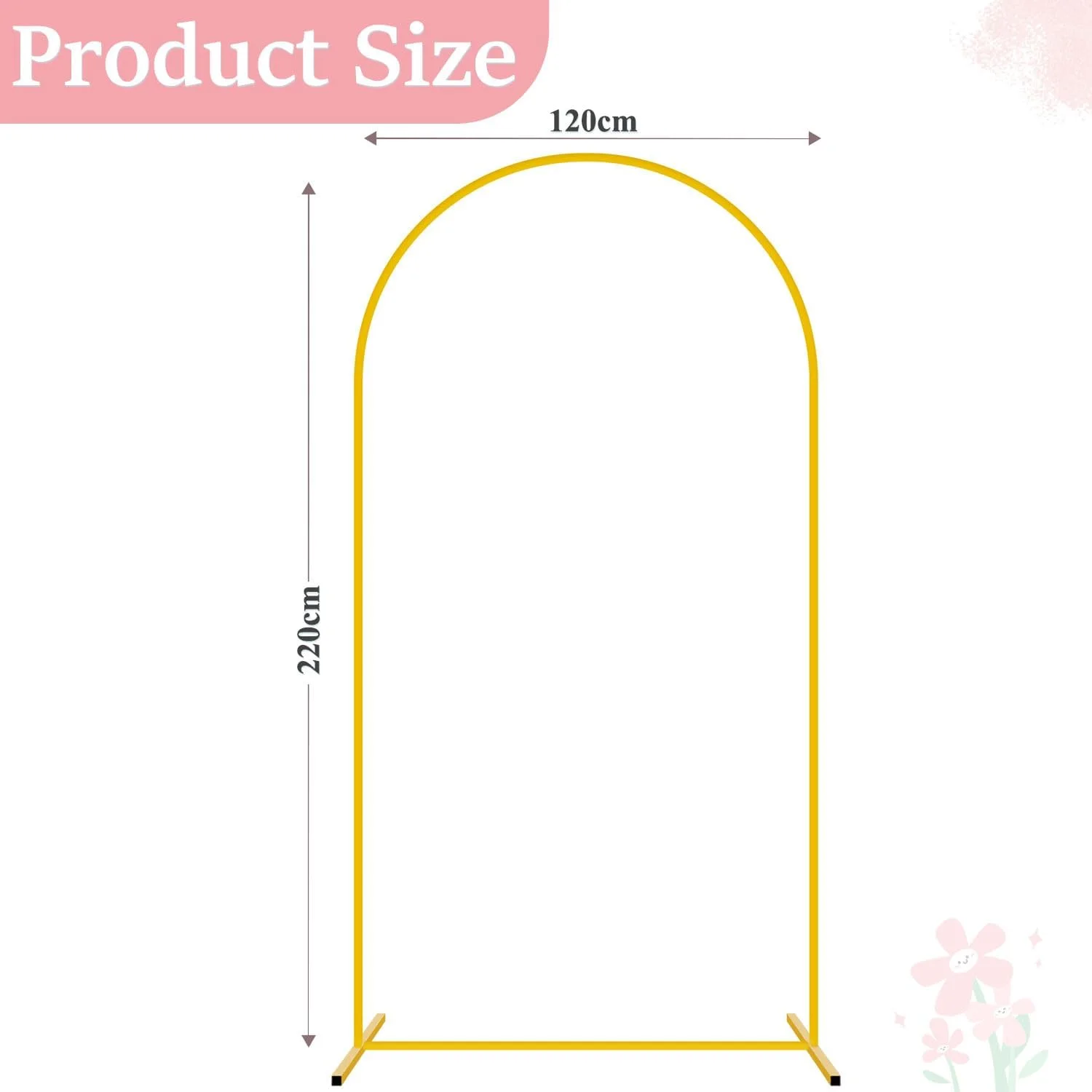 استند پس زمینه طاق عروسی FUHSY طلایی 2.2 متری، استند پس زمینه بادکنک، قاب طاق، استند پس زمینه طاق فلزی برای جشن تولد، مراسم عروسی، تزئینات جشن نوزاد استند پس زمینه طاق عروسی FUHSY طلایی 2.2 متری، استند پس زمینه بادکنک، قاب طاق، استند پس زمینه طاق فلزی برای جشن تولد، مراسم عروسی، تزئینات جشن نوزاد