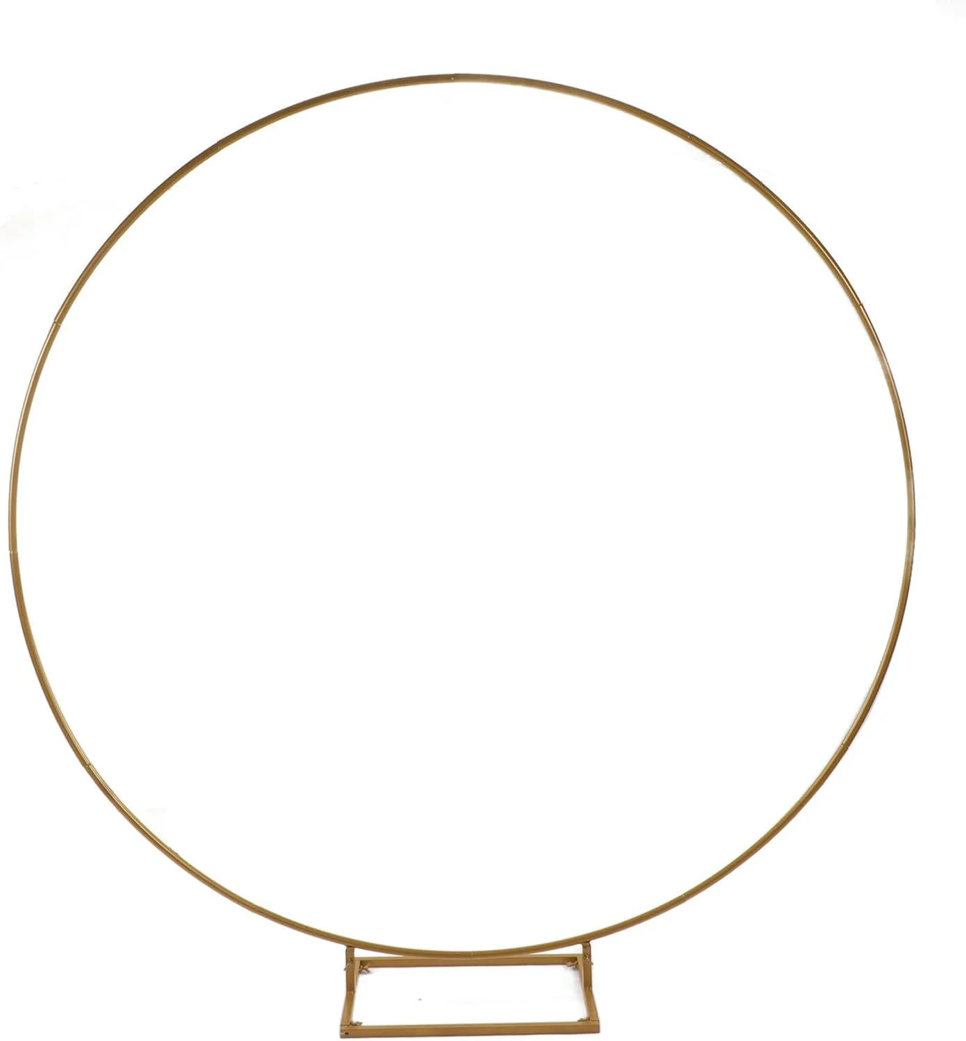 پایه پس زمینه گرد 2.4 متری، قاب طاق بادکنک دایره ای پایدار، طاق بزرگ عروسی، پایه دایره ای فلزی برای تزئین مراسم سالگرد جشن تولد عروسی