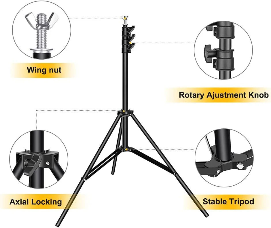 پایه پس زمینه برای مهمانی ها، پایه نگهدارنده پس زمینه قابل تنظیم 2.6x3 متری برای عکاسی، پایه پس زمینه جشن نوزاد با گیره های فنری، کیسه شن، گیره پس زمینه و کیف حمل پایه پس زمینه برای مهمانی ها، پایه نگهدارنده پس زمینه قابل تنظیم 2.6x3 متری برای عکاسی، پایه پس زمینه جشن نوزاد با گیره های فنری، کیسه شن، گیره پس زمینه و کیف حمل